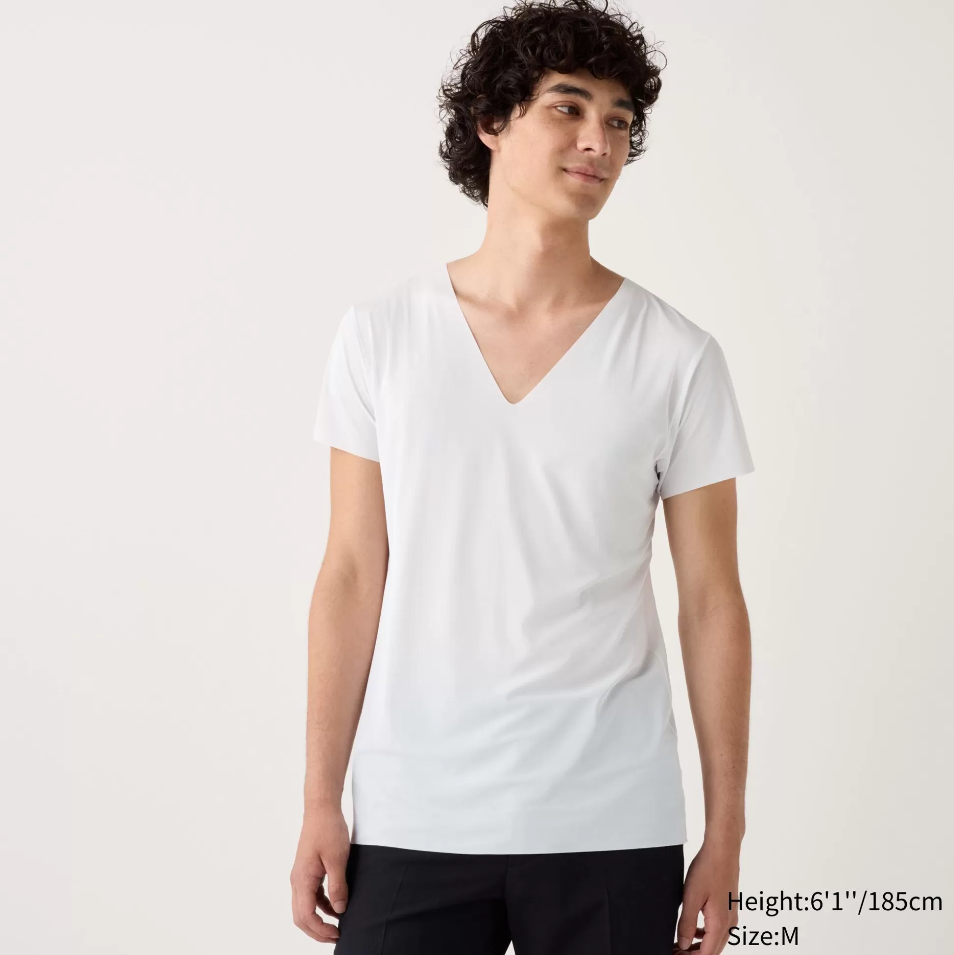 Men UNIQLO Airism Innerwear<Airism Anti Odor Mesh V Neck T-Shirt