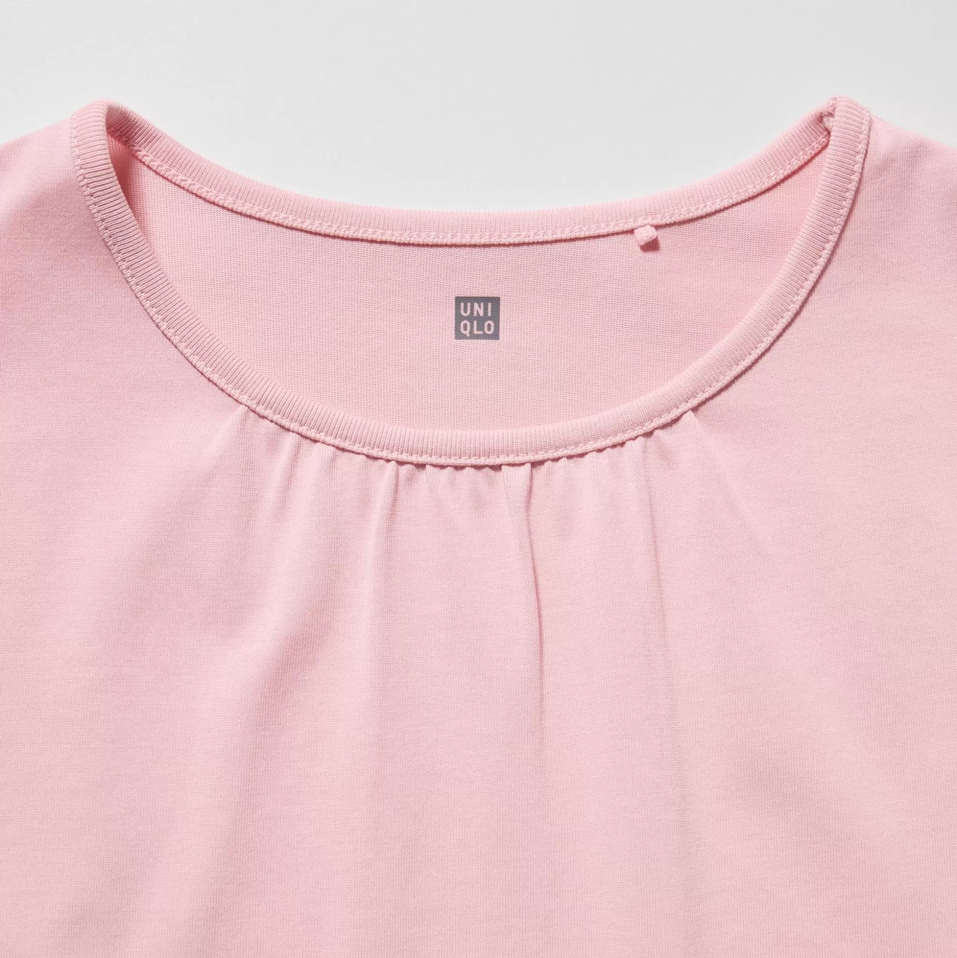 Kids UNIQLO T-Shirts<Airism Cotton Frill Short-Sleeve T-Shirt