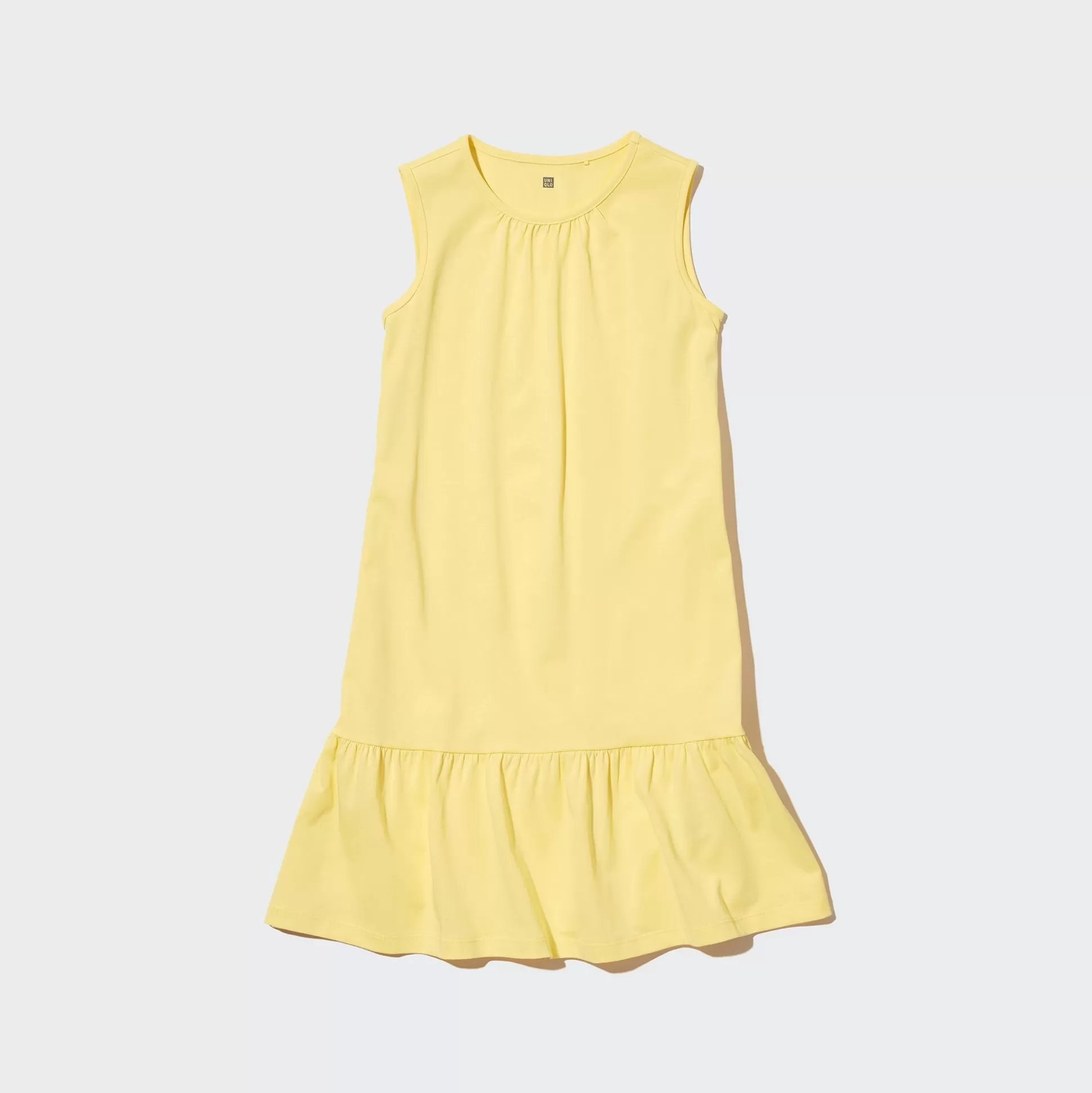 Kids UNIQLO Dresses<Airism Cotton Frill Sleeveless Dress