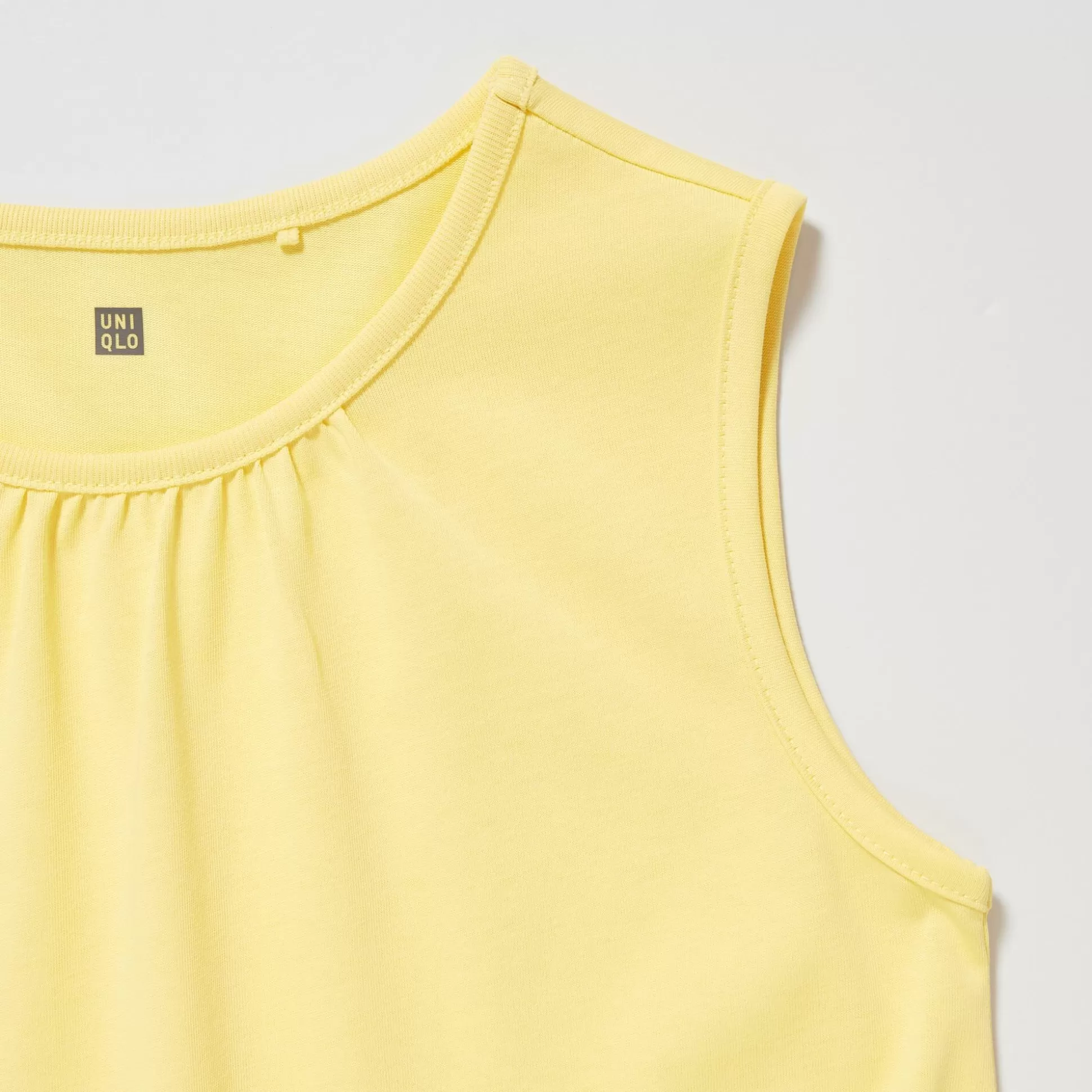 Kids UNIQLO Dresses<Airism Cotton Frill Sleeveless Dress