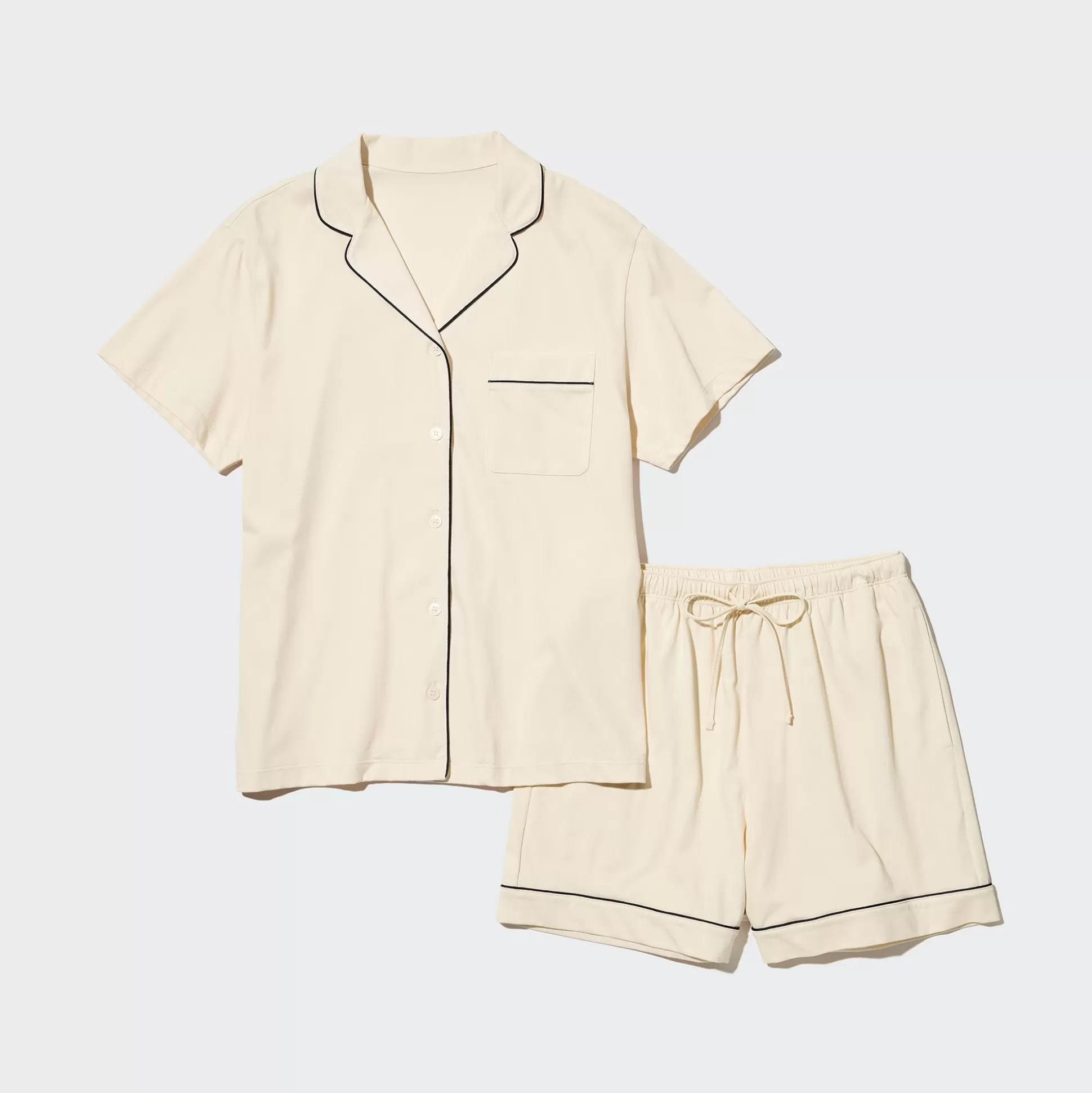 Women UNIQLO Loungewear & Pajamas<Airism Cotton Short-Sleeve Pajamas