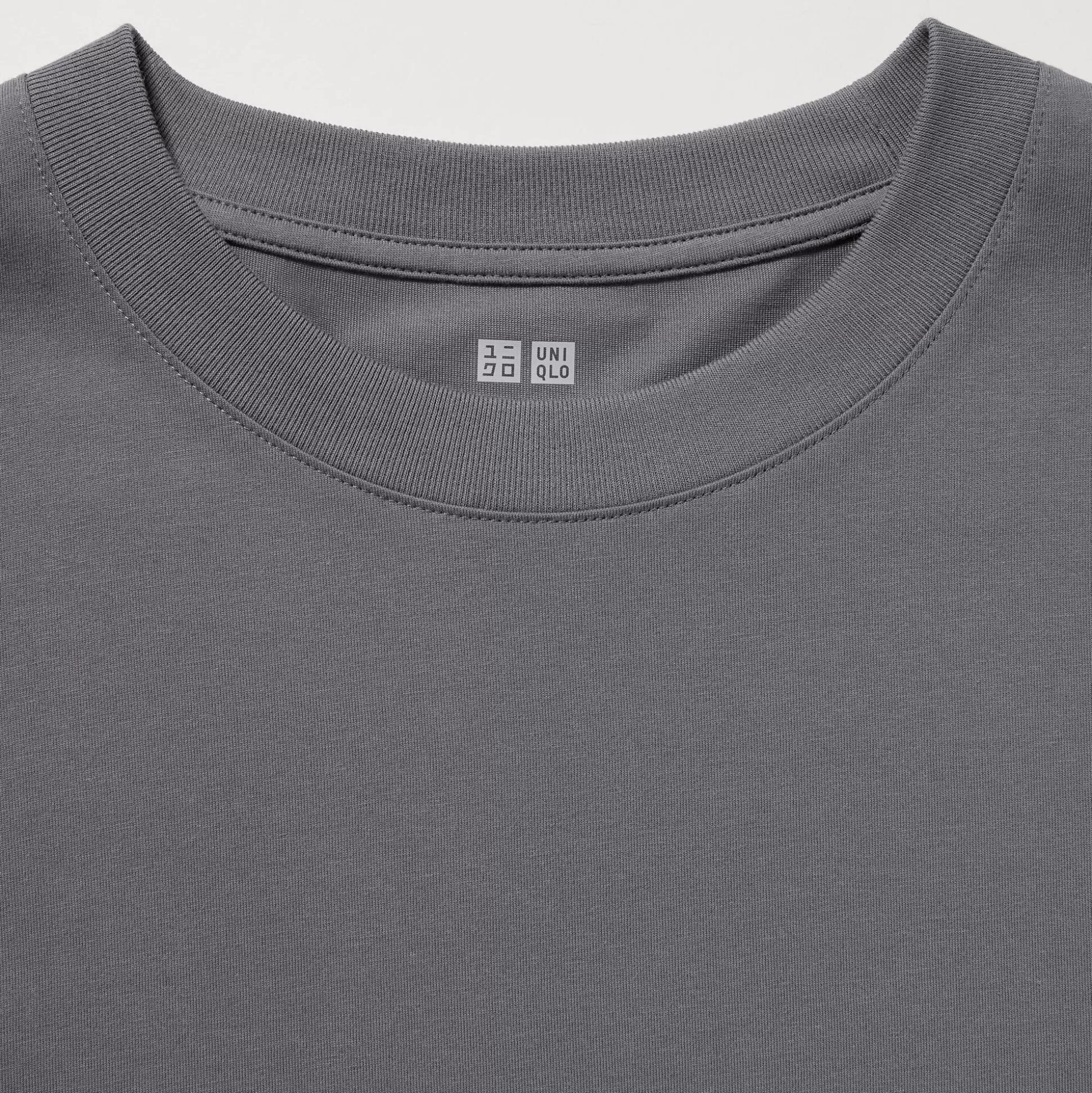 Women UNIQLO T-Shirts<Airism Cotton Uv Protection Crew Neck T-Shirt