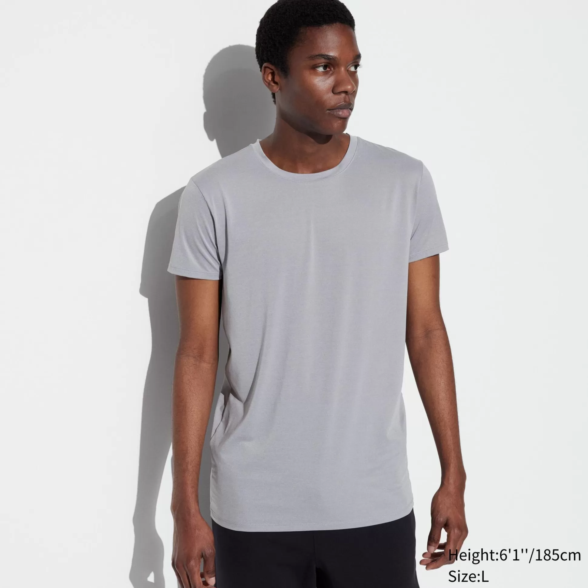 Men UNIQLO Airism Innerwear<Airism Crew Neck Short-Sleeve T-Shirt