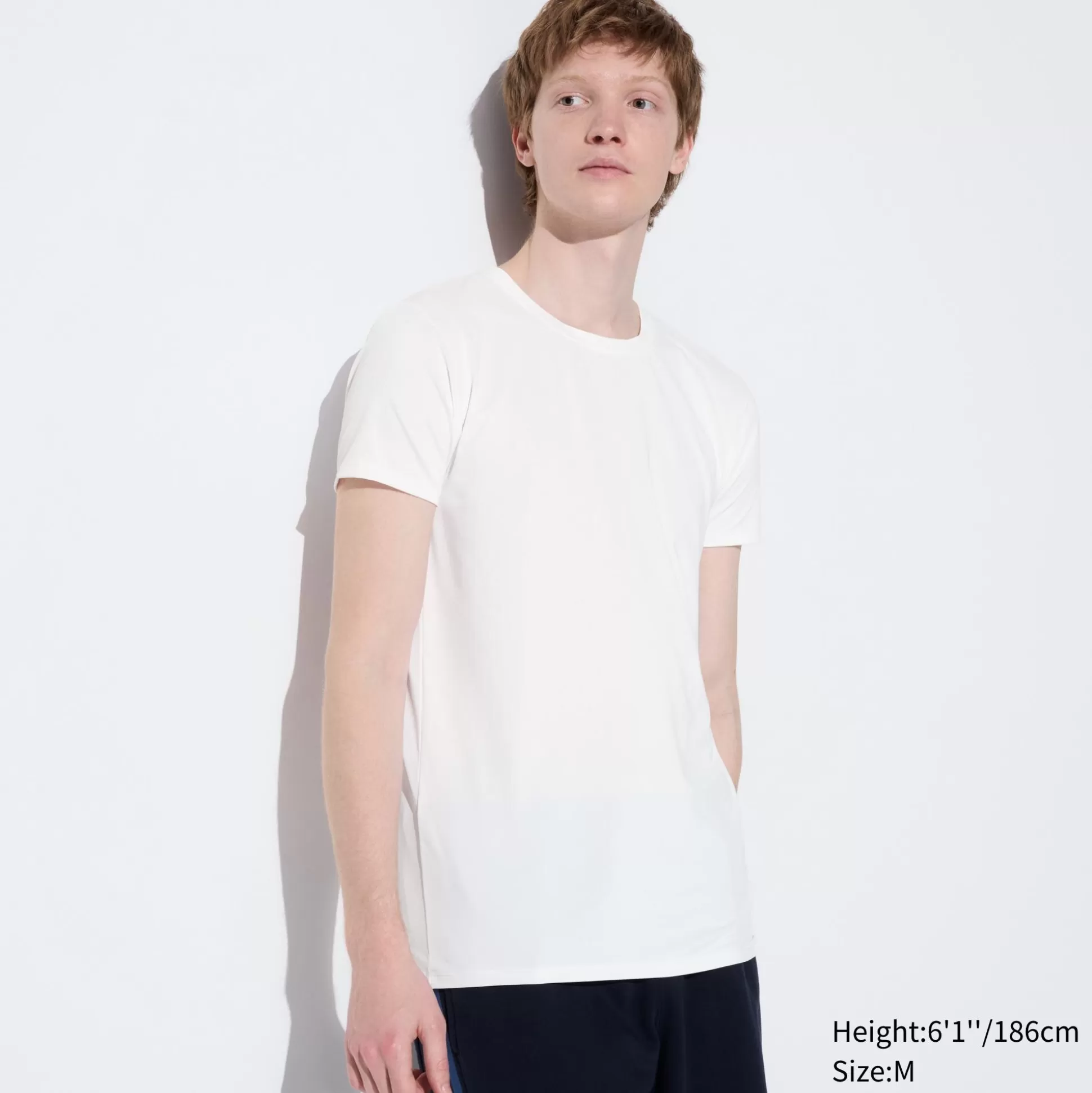 Men UNIQLO Airism Innerwear<Airism Crew Neck Short-Sleeve T-Shirt