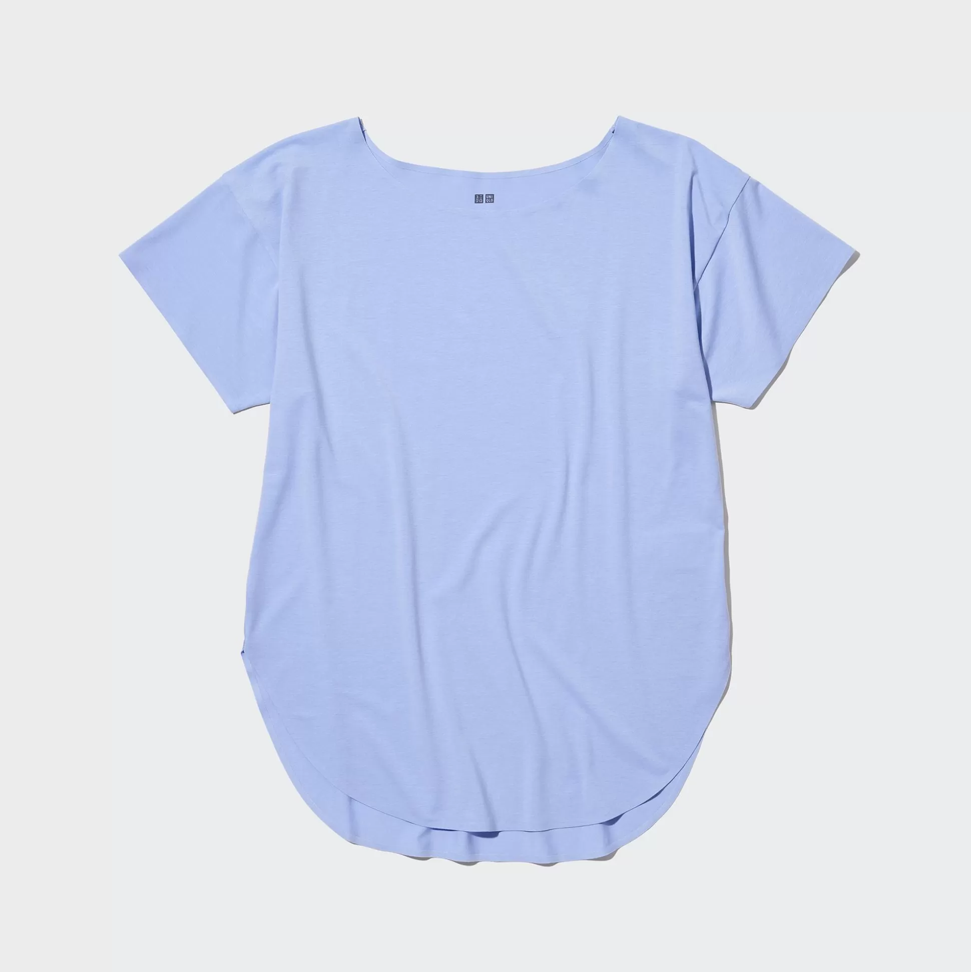 Women UNIQLO T-Shirts<Airism Seamless Boat Neck Long T-Shirt