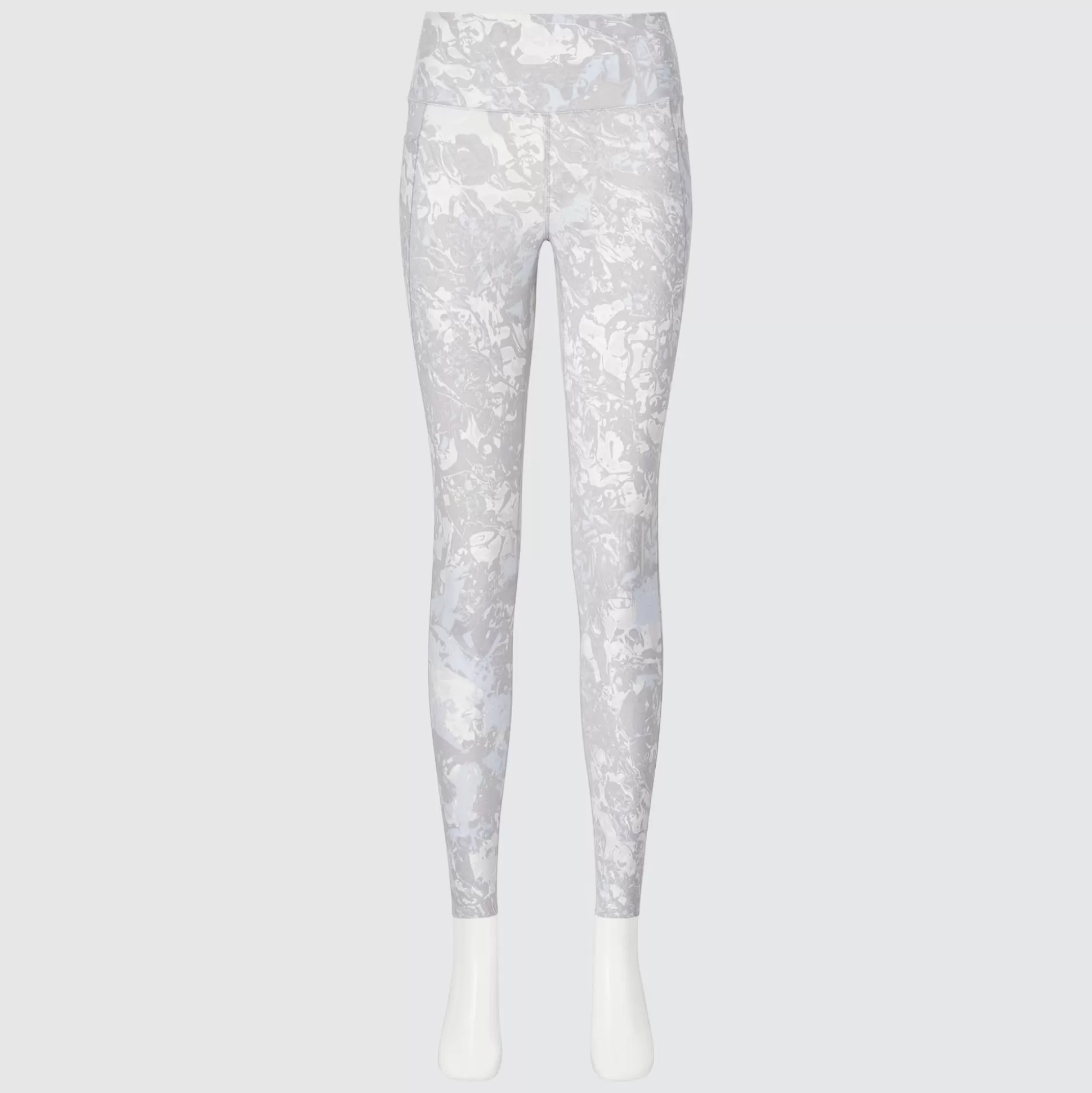 Women UNIQLO Leggings Pants<Airism Uv Protection Soft Leggings (Rei Nakanishi) (Pocketed, Printed)