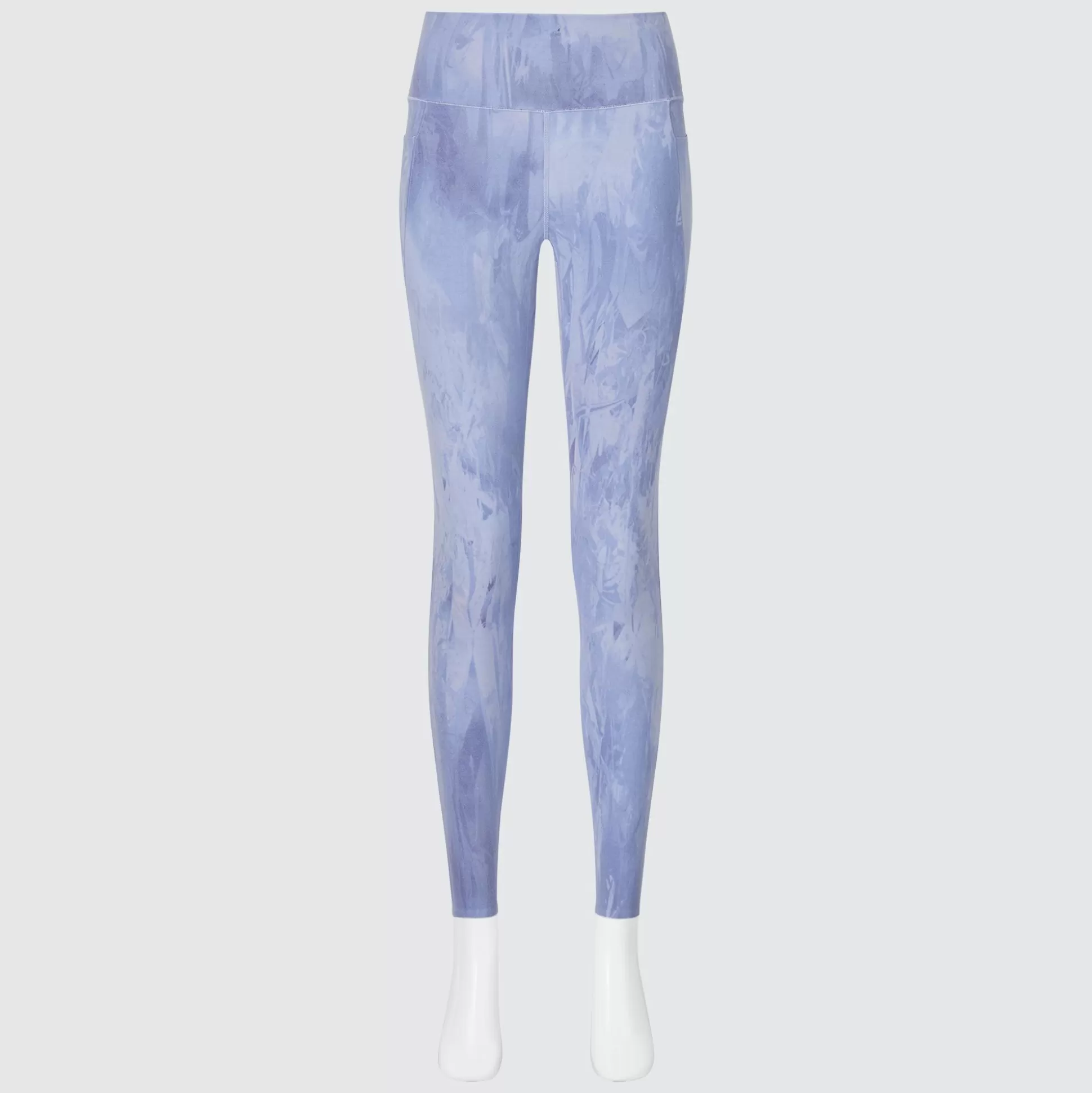 Women UNIQLO Leggings Pants<Airism Uv Protection Soft Leggings (Rei Nakanishi) (Pocketed, Printed)