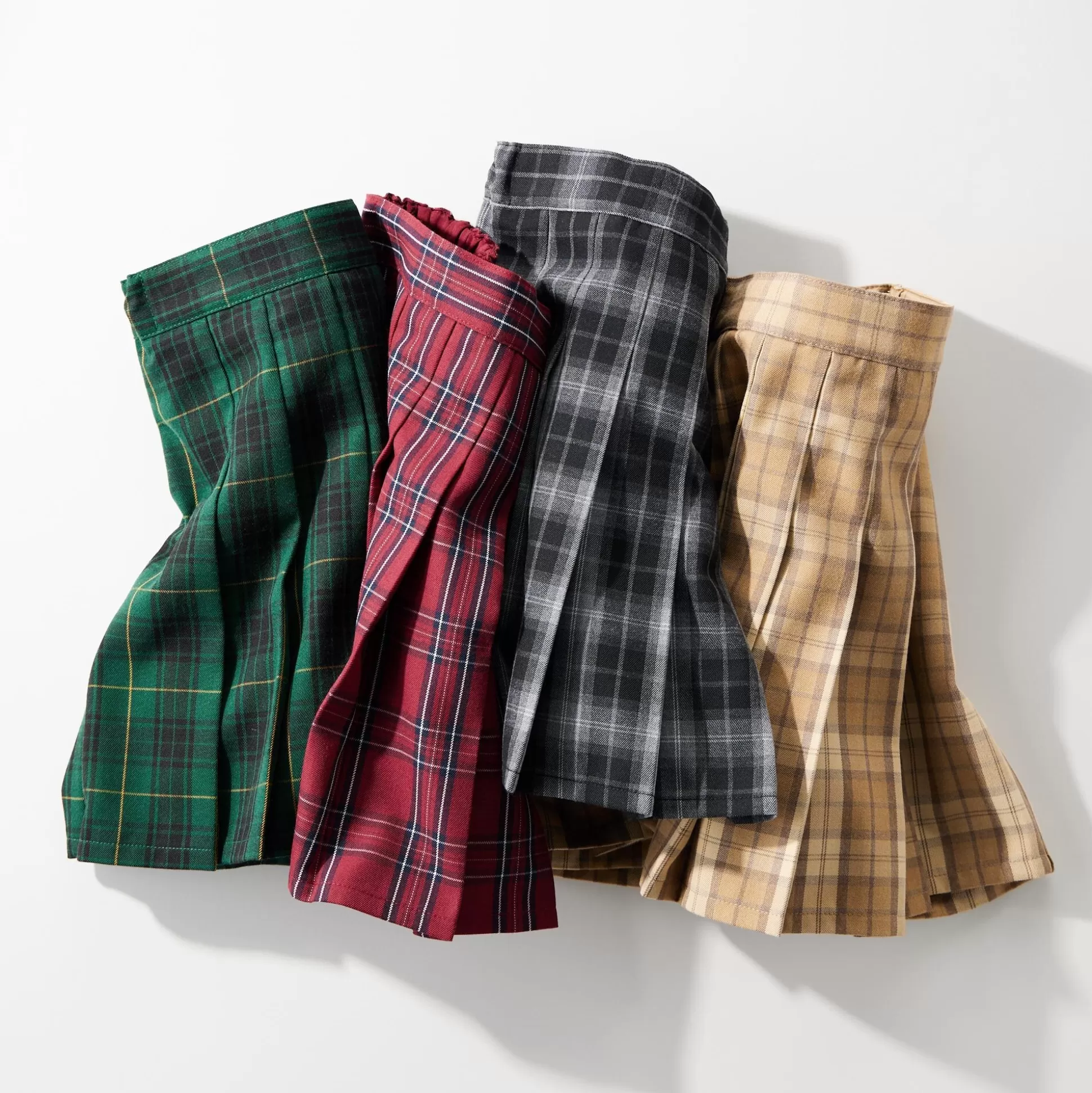 Kids UNIQLO Shorts<Checked Pleated Mini Skort