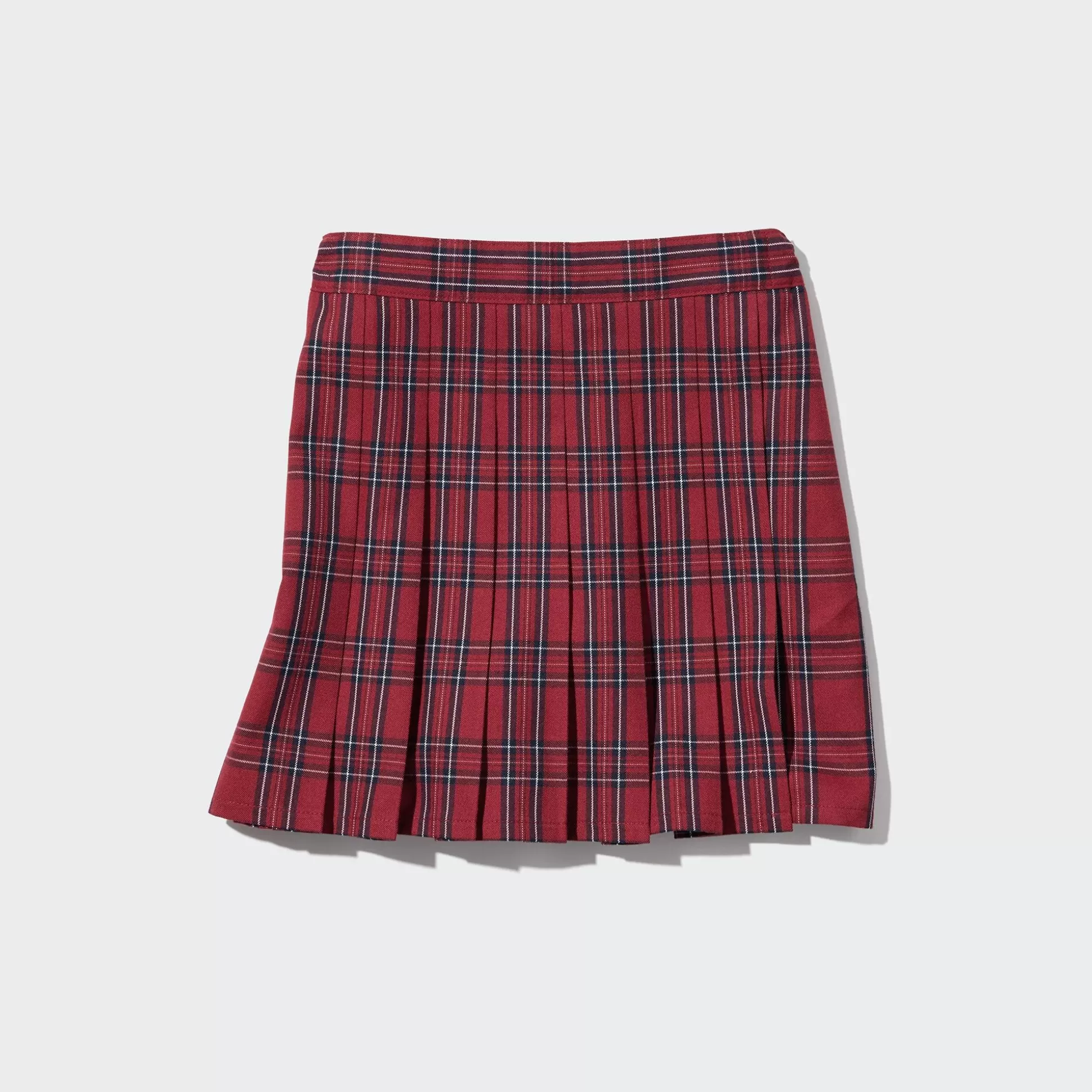 Kids UNIQLO Shorts<Checked Pleated Mini Skort