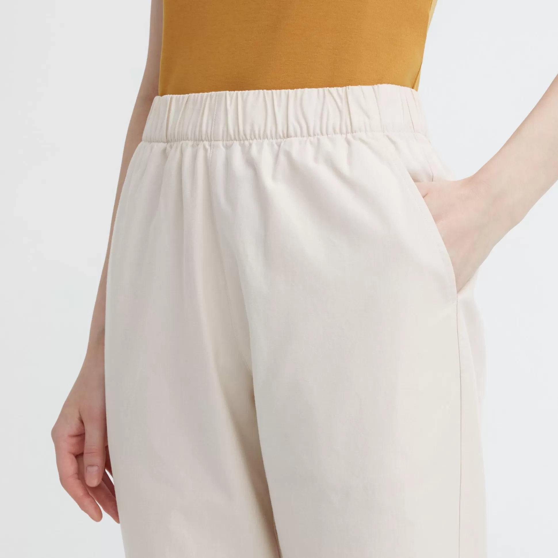 Women UNIQLO Loungewear & Pajamas<Cotton Relaxed Ankle Pants