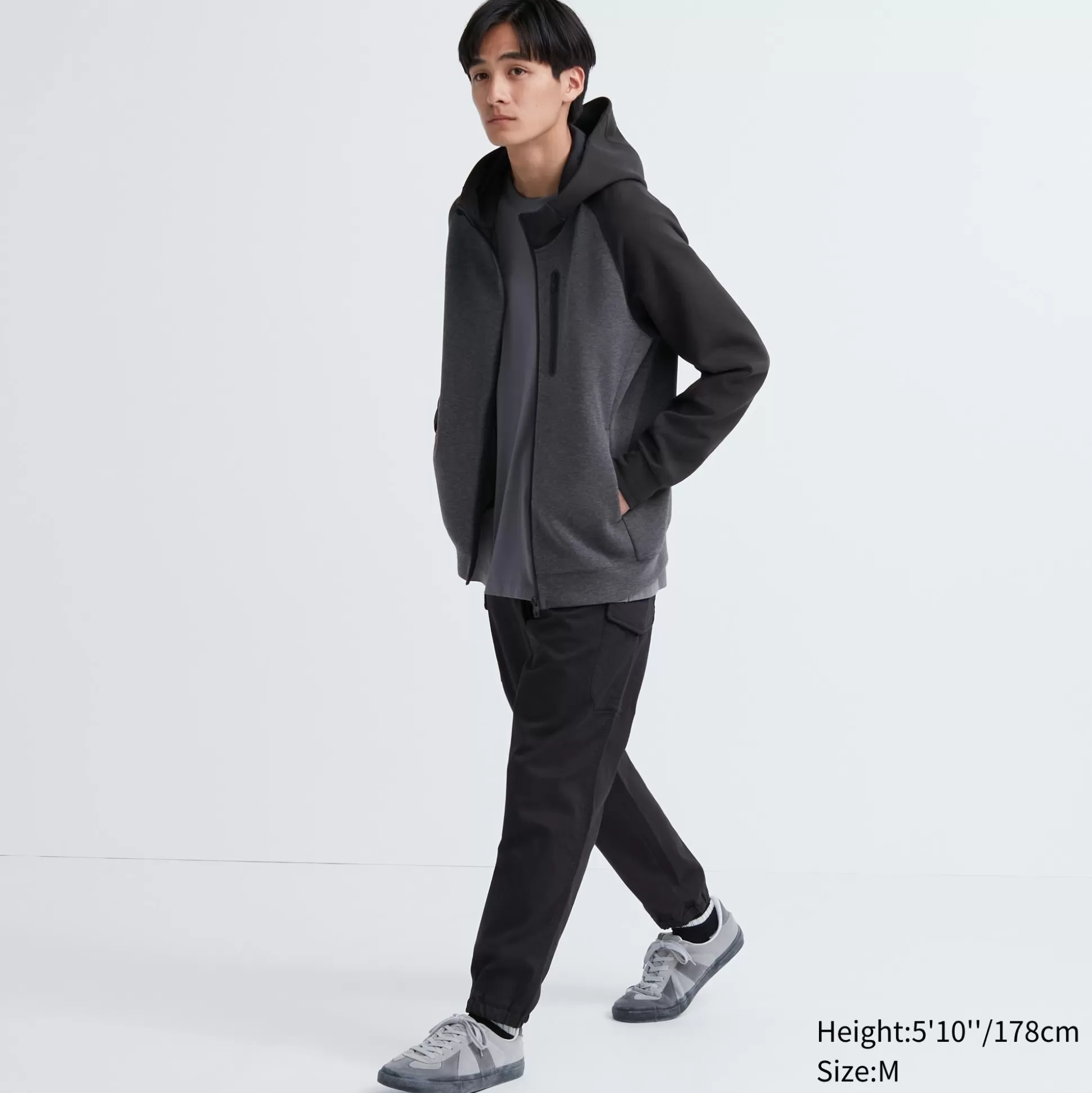 Men UNIQLO Sweatshirts & Hoodies<Dry Stretch Sweat Long Sleeve Full-Zip Hoodie