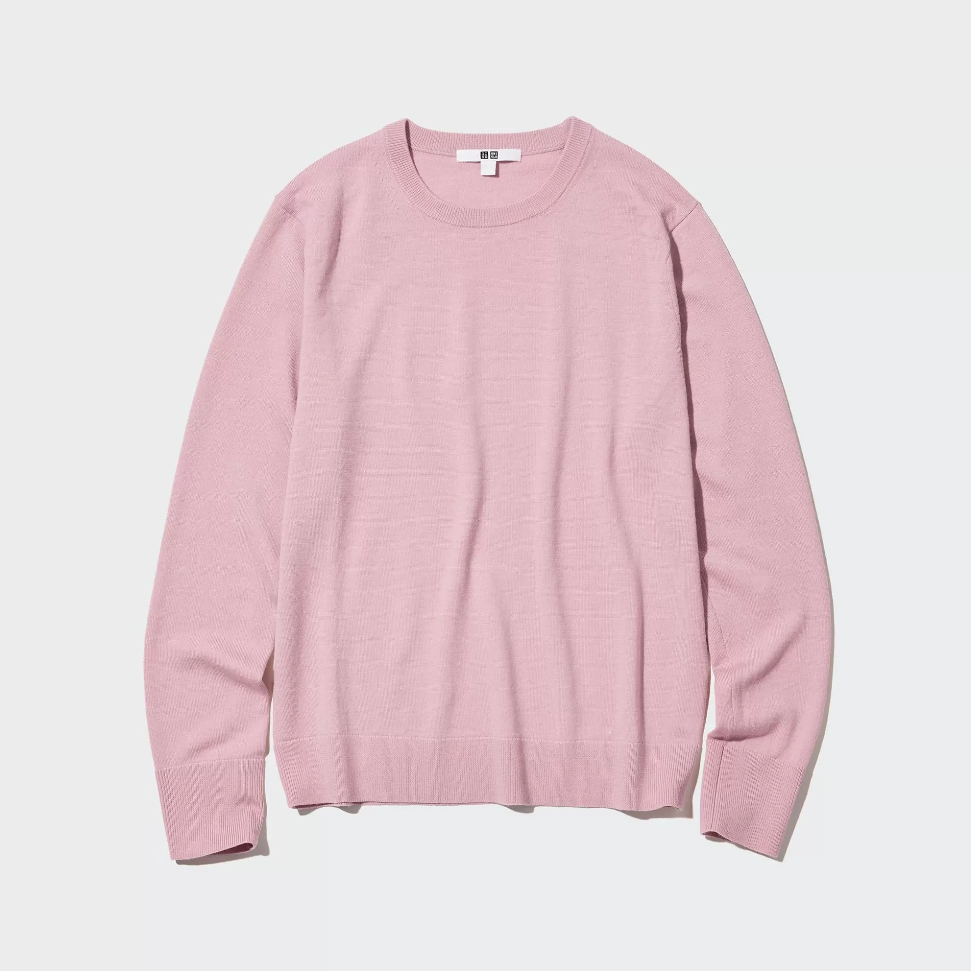 Women UNIQLO Sweaters<Extra Fine Merino Crew Neck Long-Sleeve Sweater