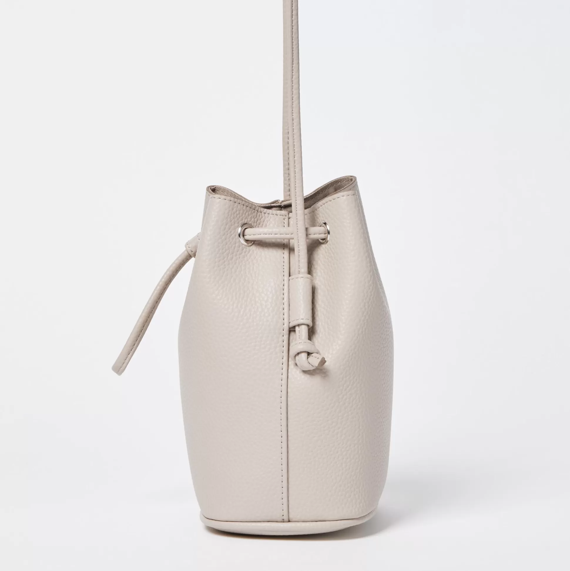 Women UNIQLO Bags<Faux-Leather Drawstring Mini Shoulder Bag