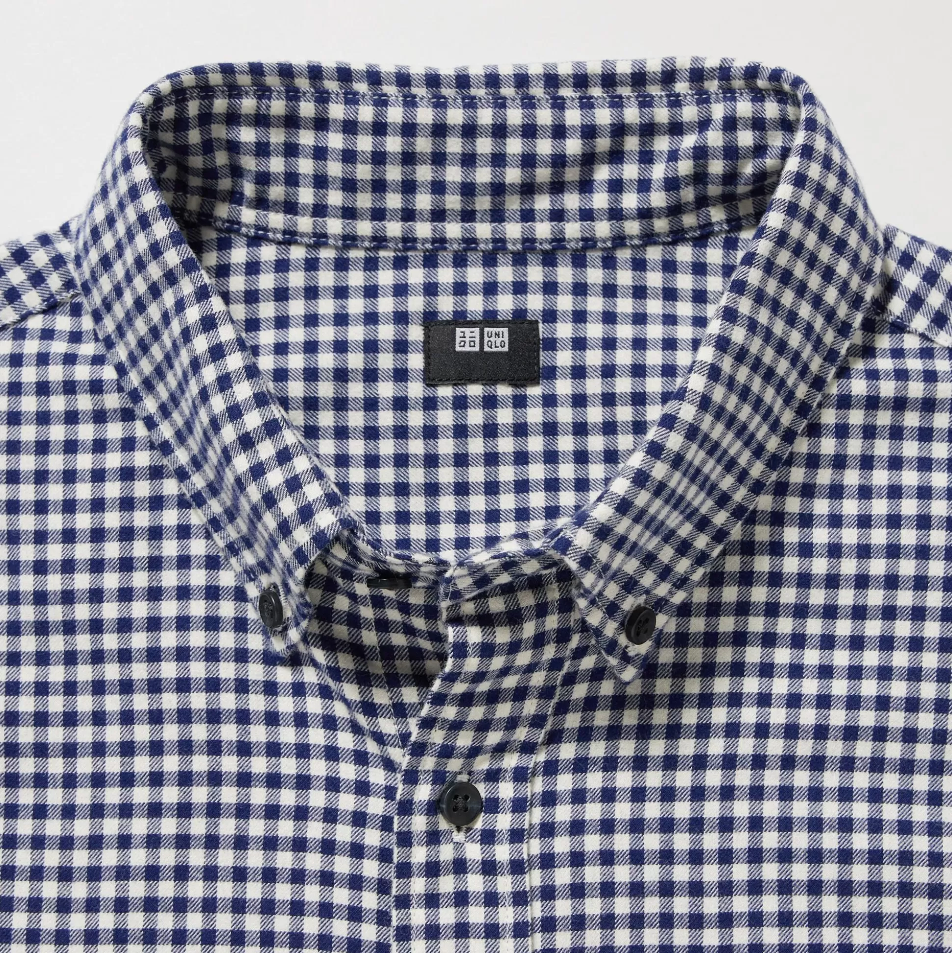 Men UNIQLO Casual Shirts<Flannel Checked Long-Sleeve Shirt