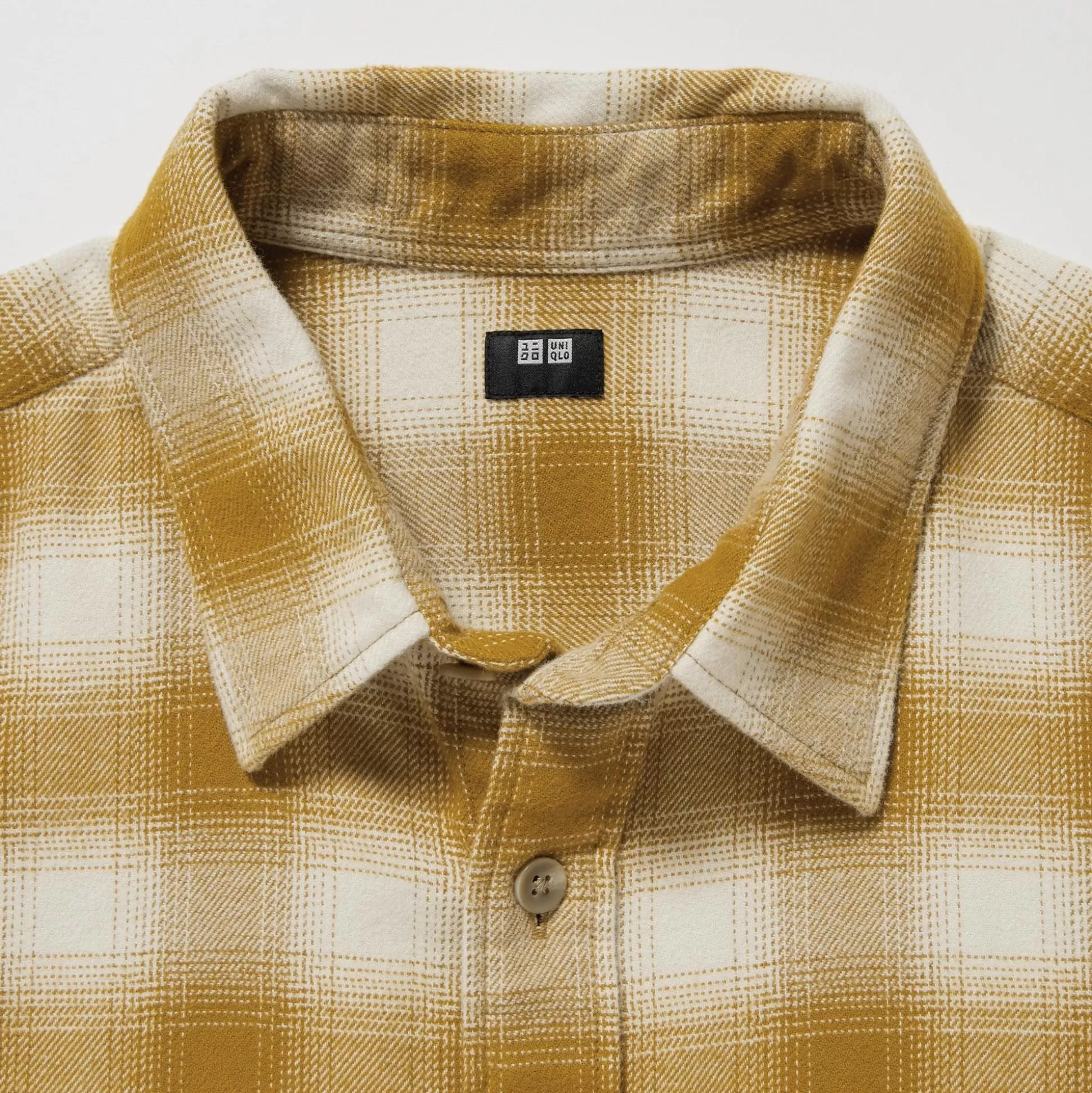 Men UNIQLO Casual Shirts<Flannel Checked Long-Sleeve Shirt