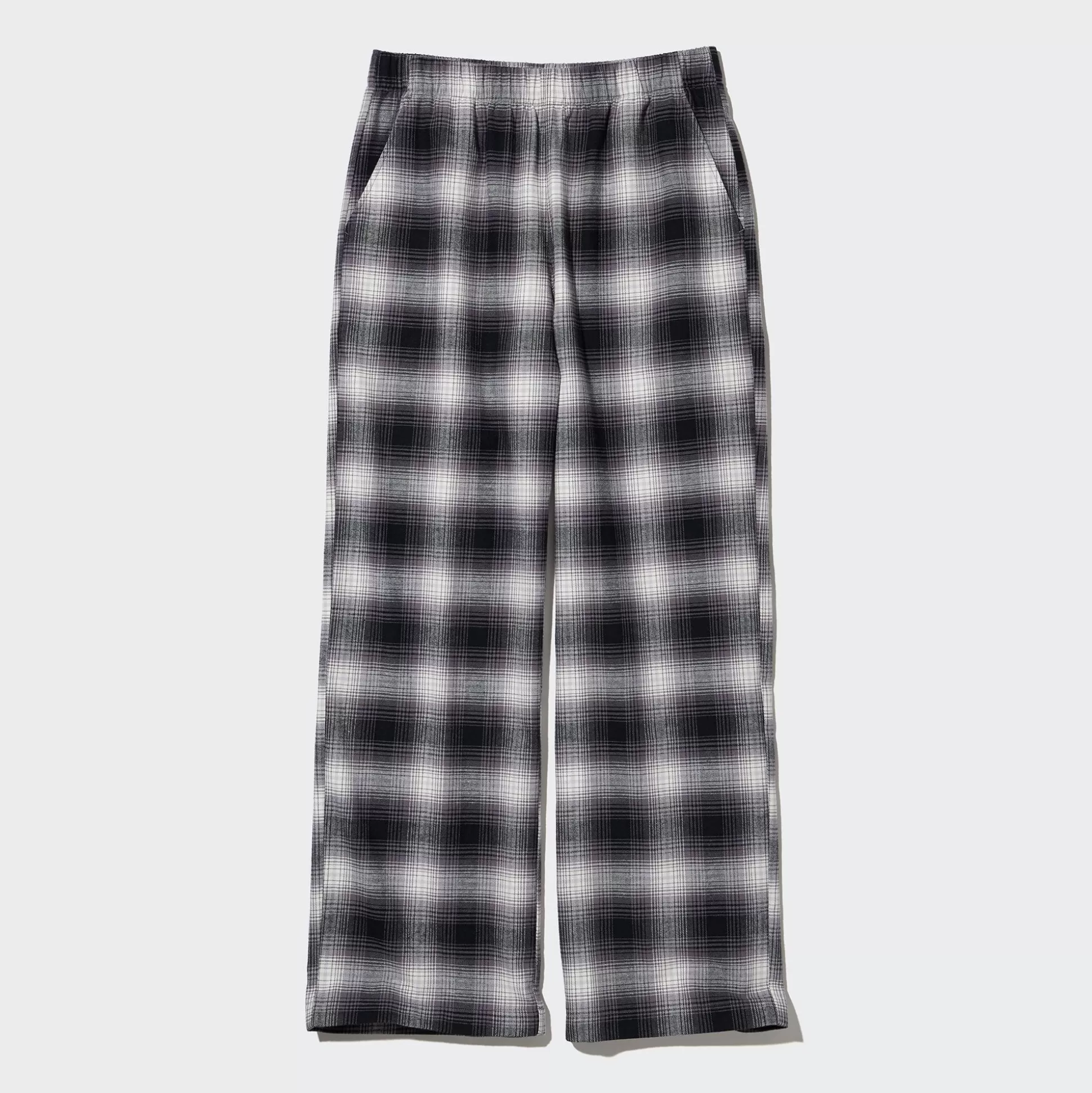 Women UNIQLO Pants<Flannel Checked Pants