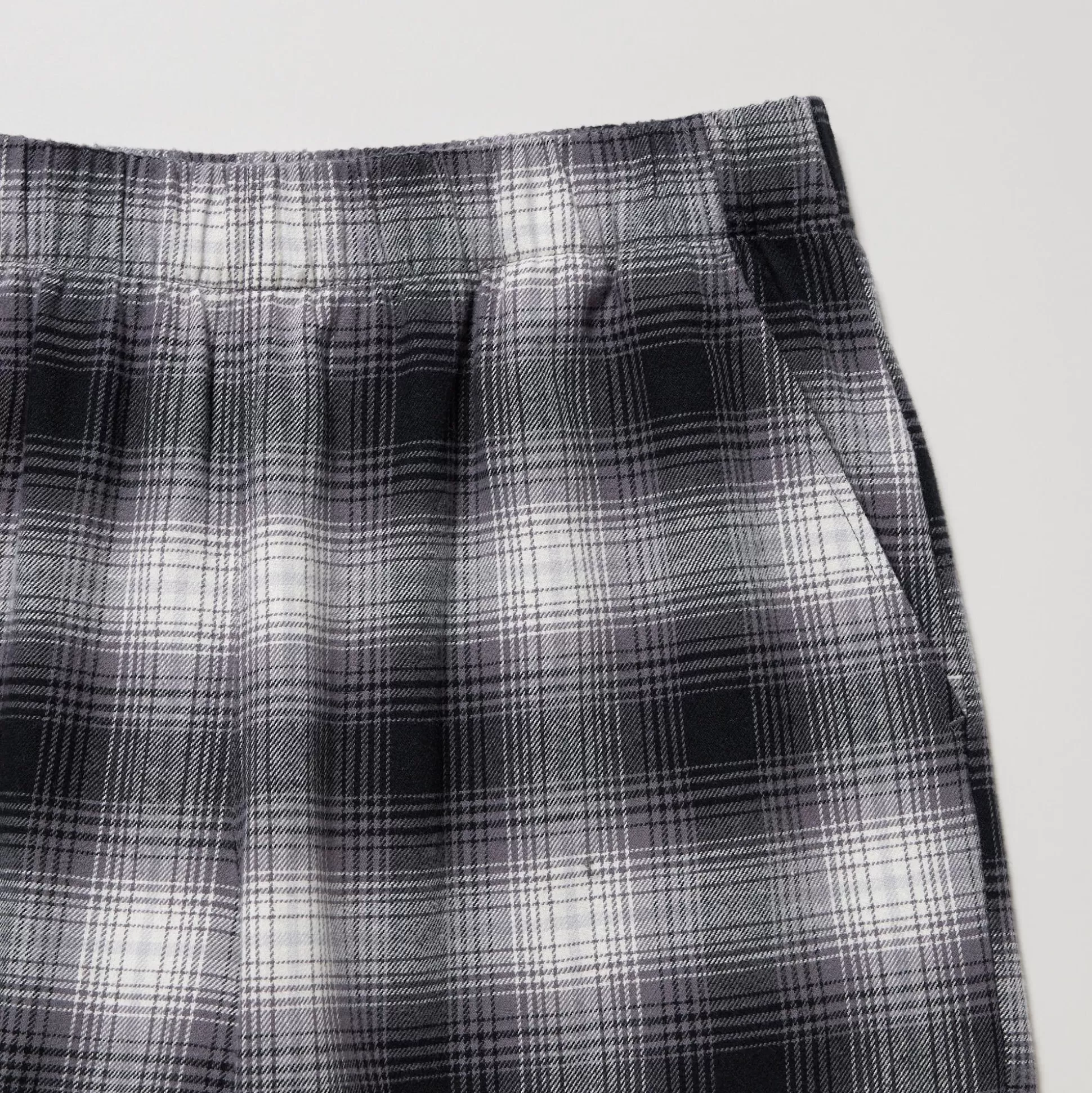 Women UNIQLO Pants<Flannel Checked Pants