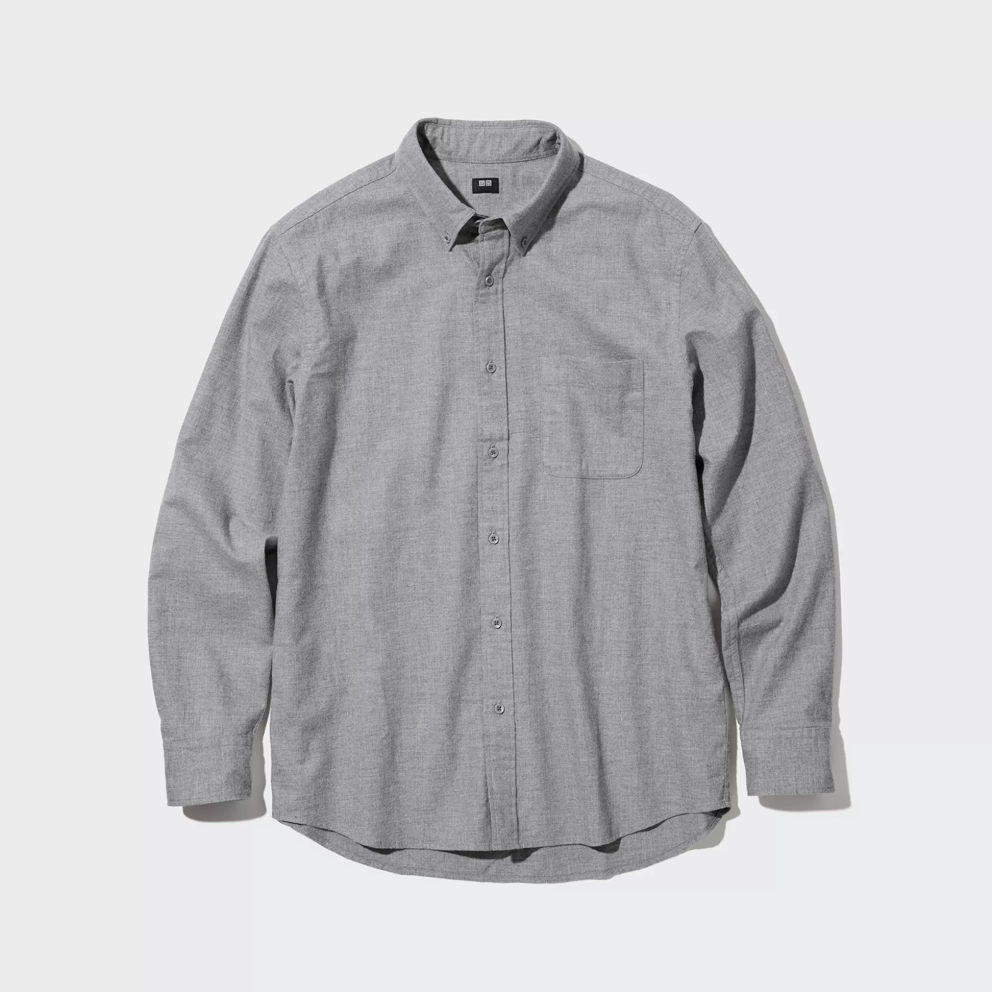 Men UNIQLO Casual Shirts<Flannel Long-Sleeve Shirt