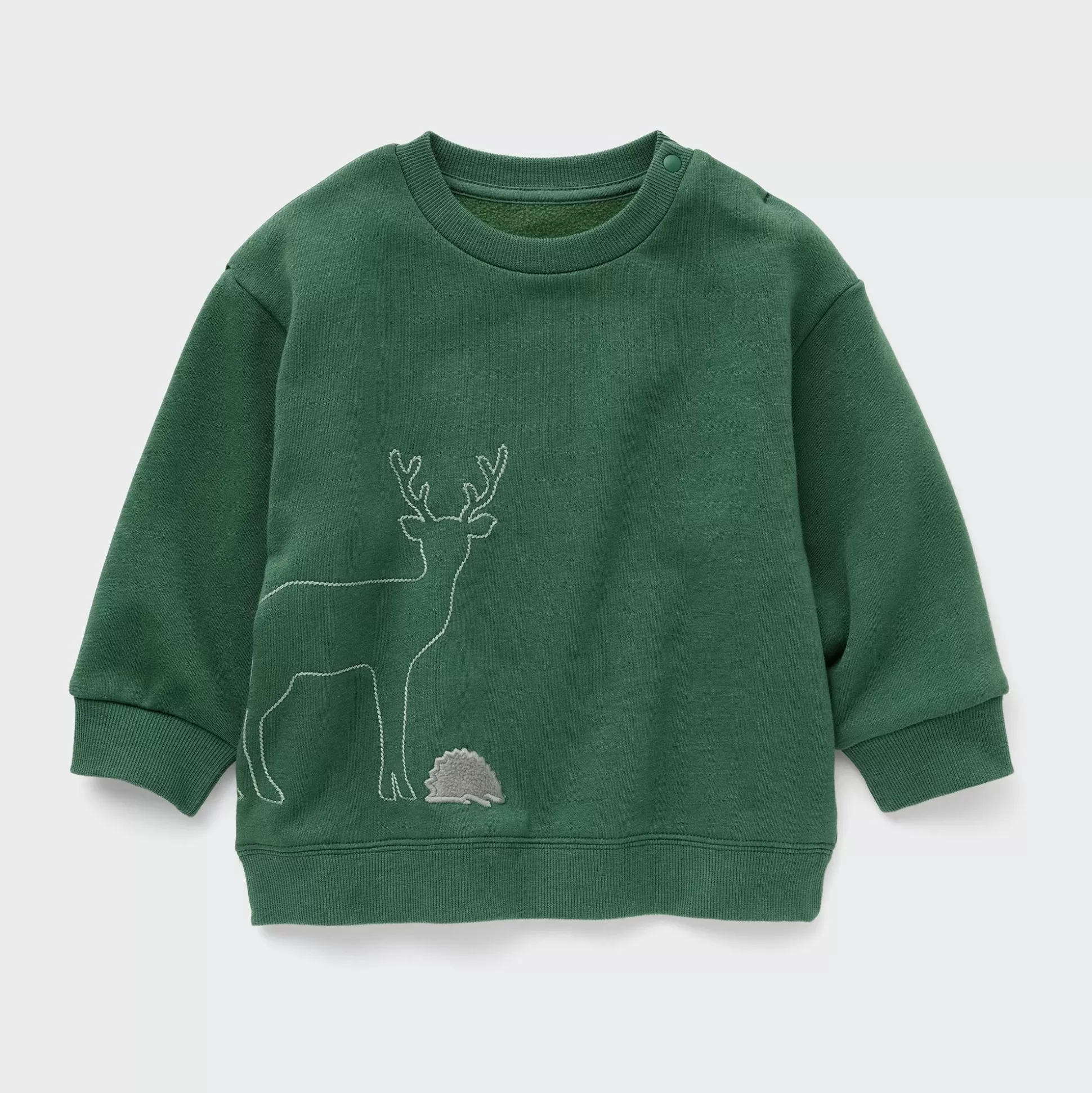 Baby UNIQLO Tops<Fleece Pullover (Animal)