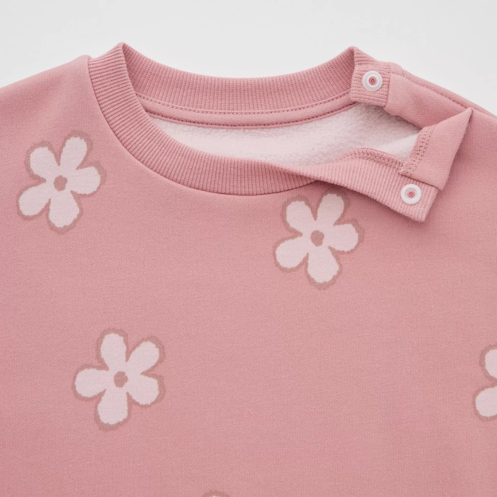 Baby UNIQLO Tops<Fleece Pullover (Flower)