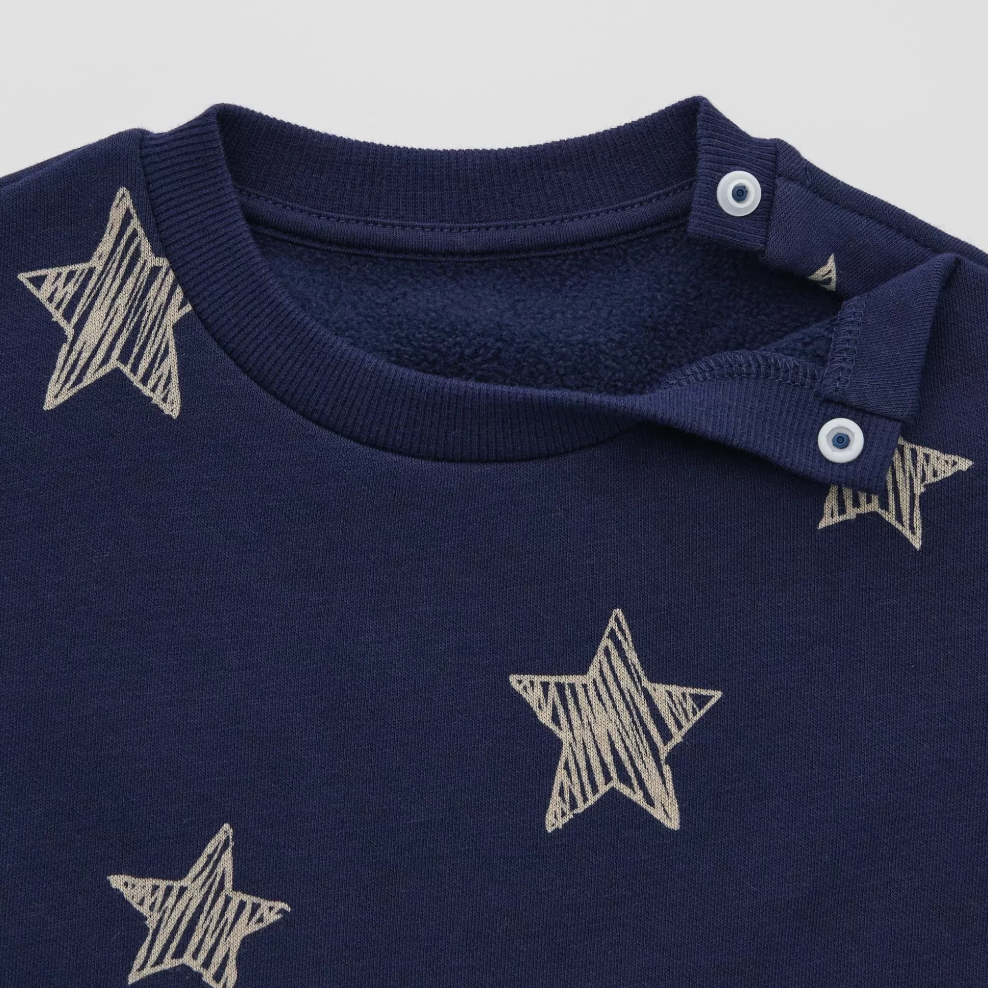 Baby UNIQLO Tops<Fleece Pullover (Star)