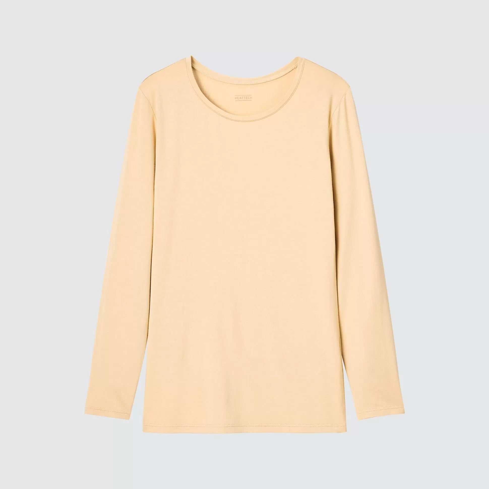 Women UNIQLO T-Shirts<Heattech Crew Neck Long-Sleeve T-Shirt