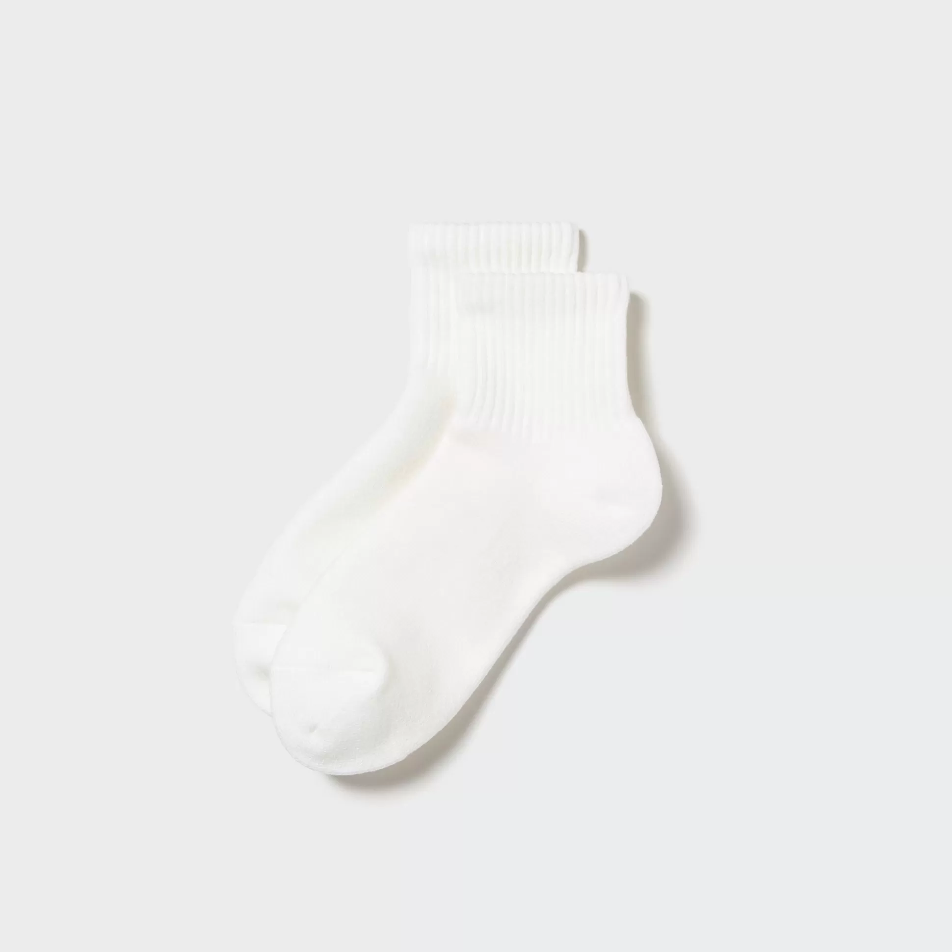 Women UNIQLO Socks<Heattech Pile Half Socks