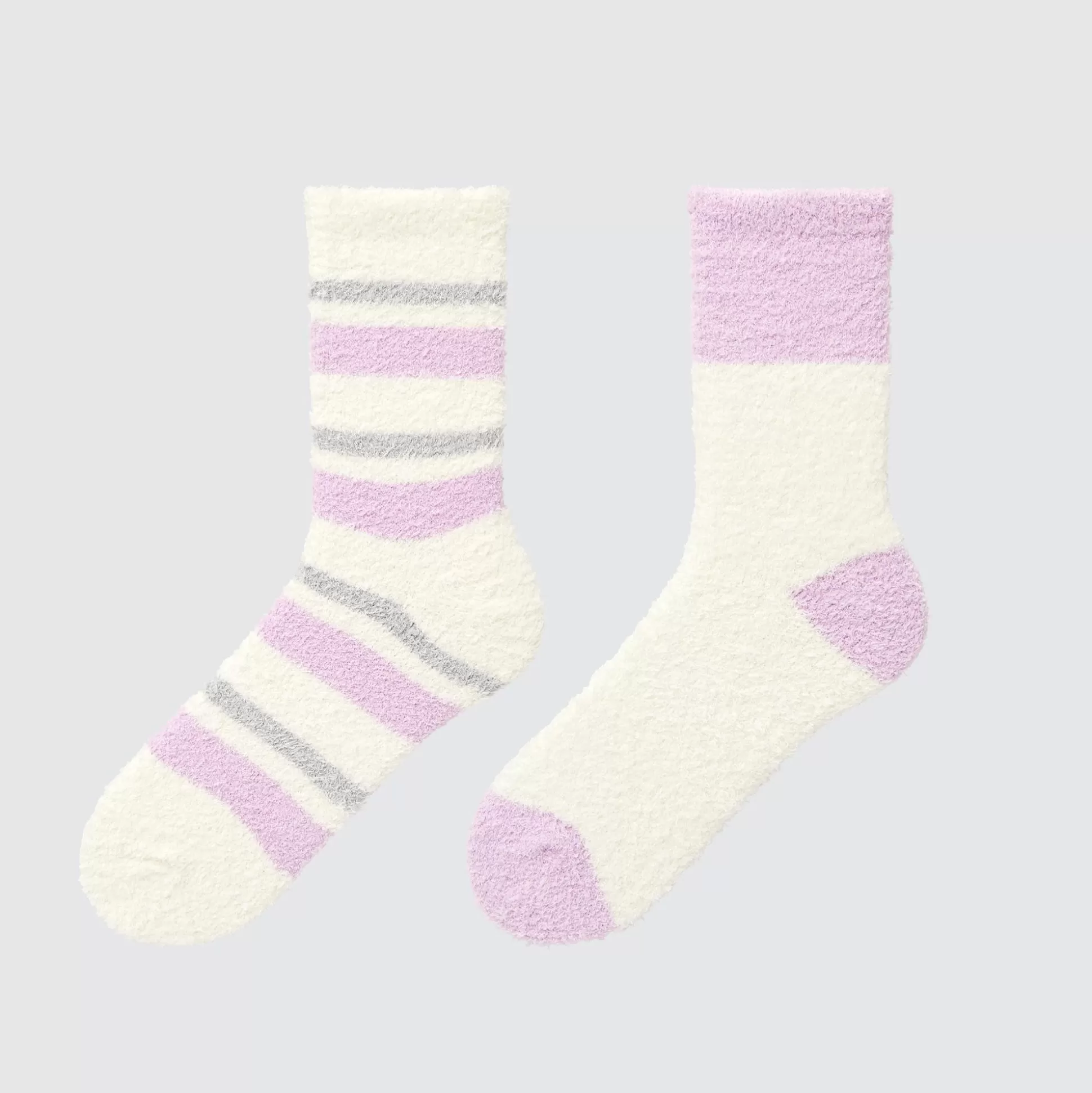 Women UNIQLO Socks<Heattech Soft Fluffy Socks (2 Pairs)