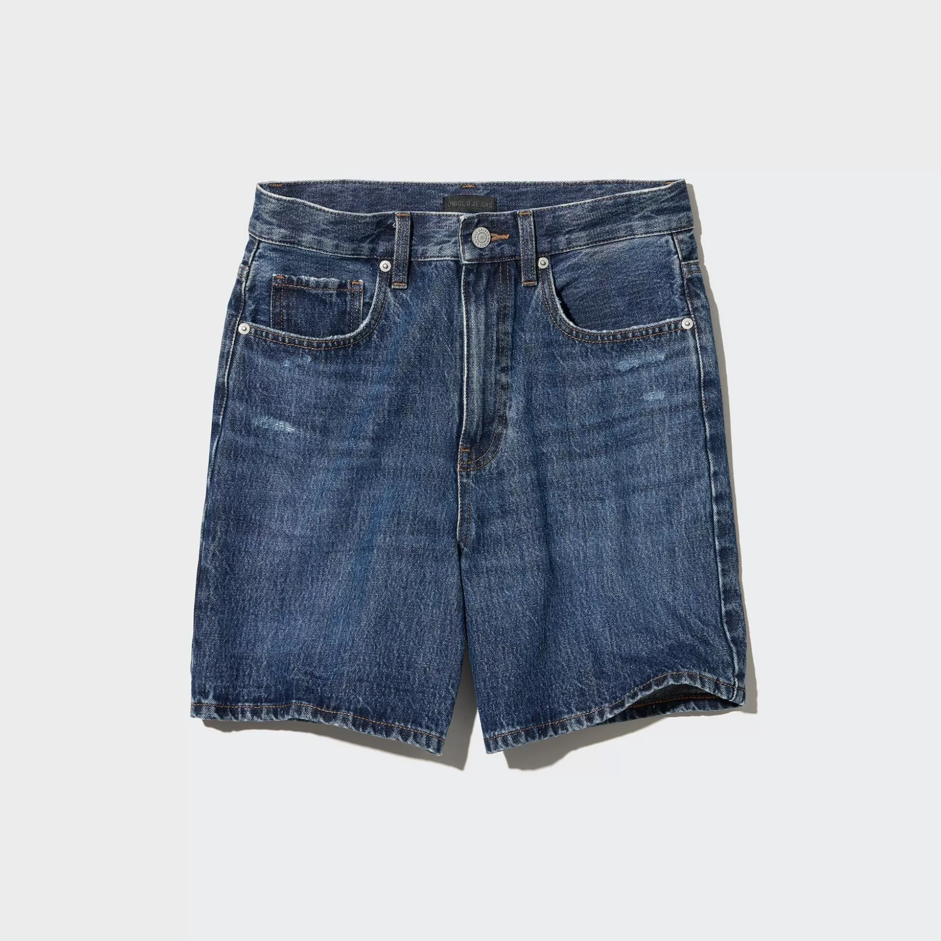 Women UNIQLO Shorts<High-Rise Denim Shorts