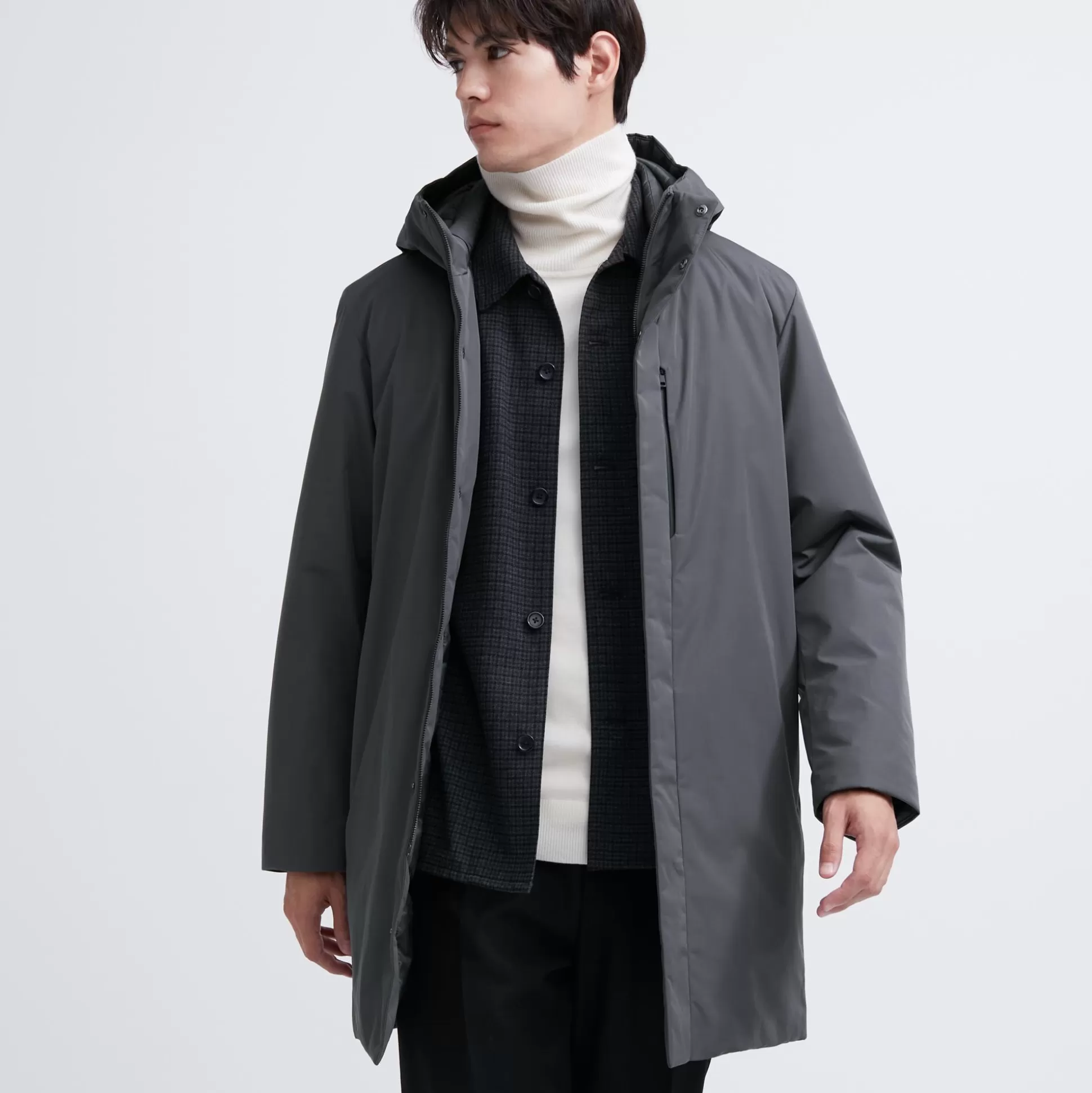 Men UNIQLO Coats<Hybrid Down Coat