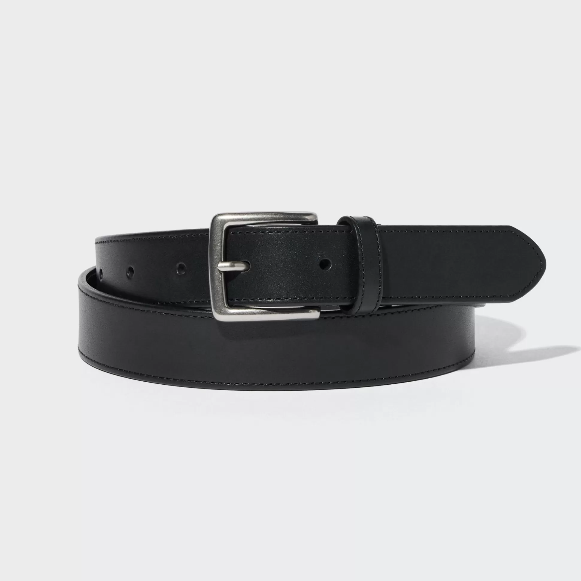 Men UNIQLO Belts<Italian Leather Smooth Stitched Belt