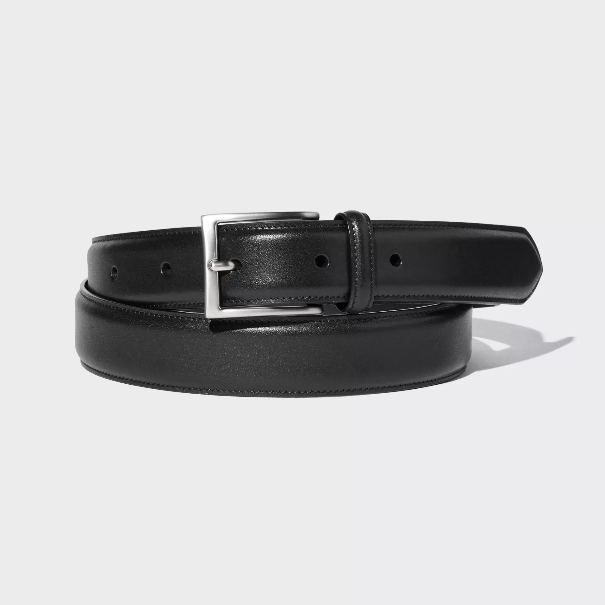 Men UNIQLO Belts<Italian Leather Stitched Belt