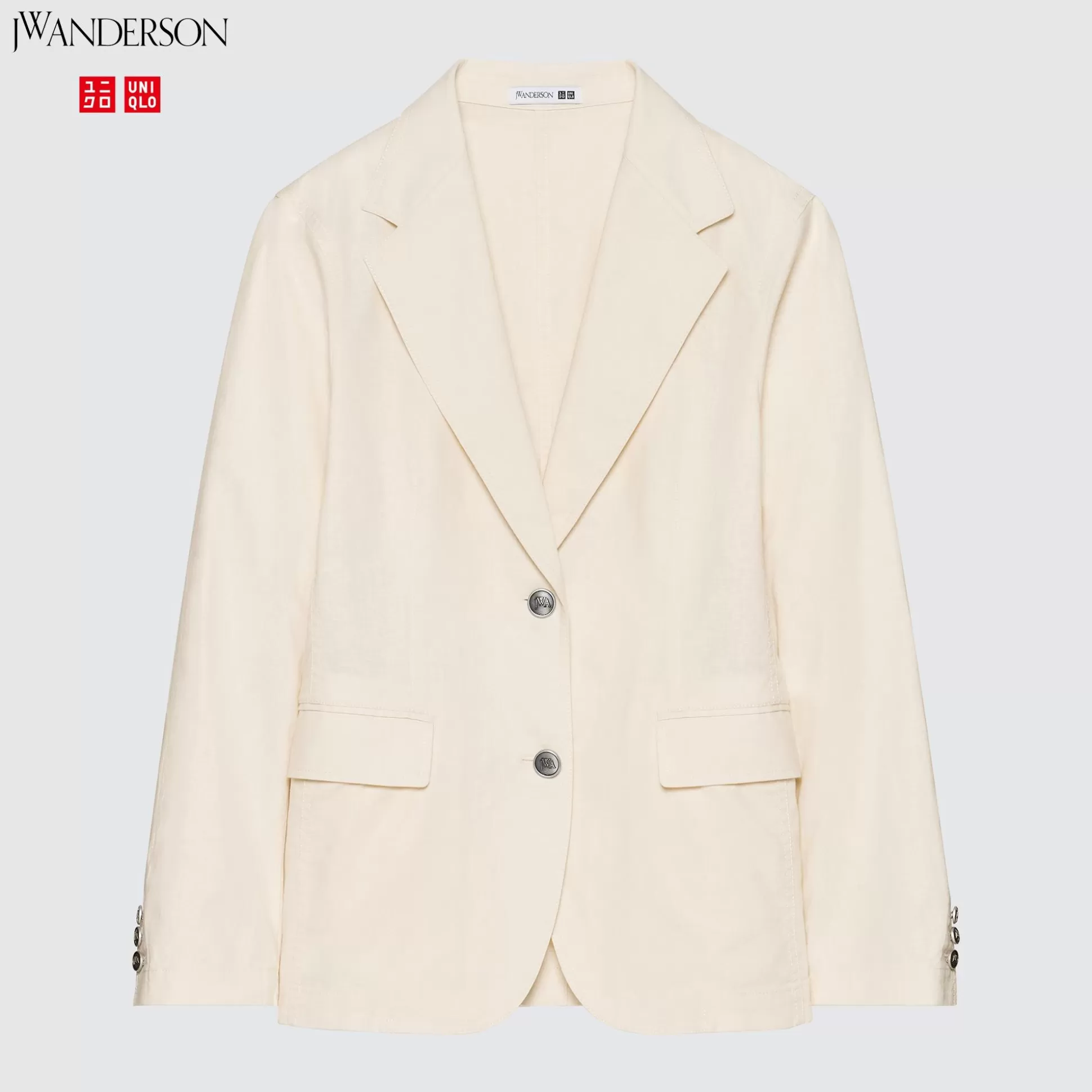 Women UNIQLO Blazers<Linen Blend Blazer (Jw Anderson)