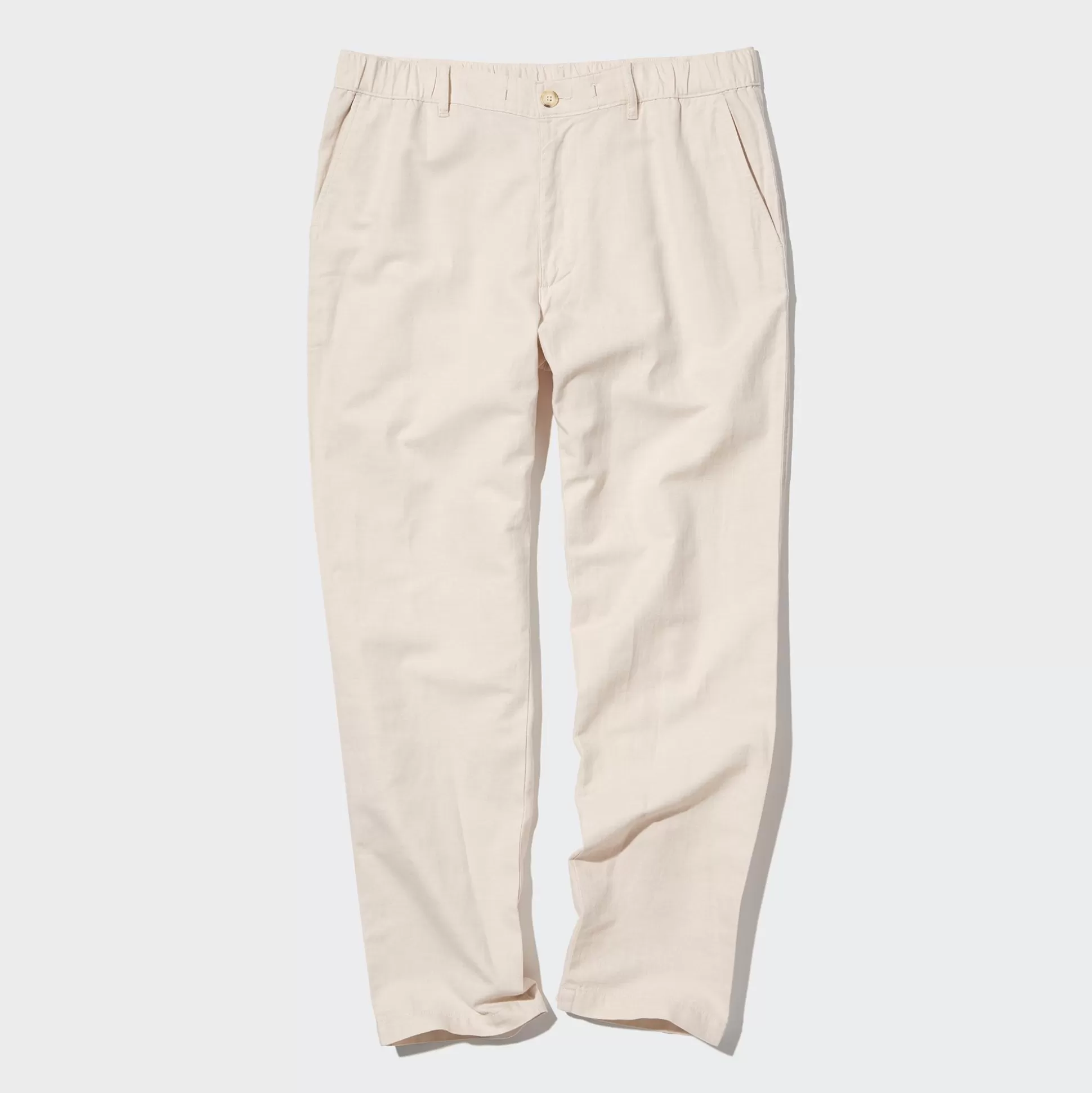 Men UNIQLO Pants<Linen Blend Relaxed Pants