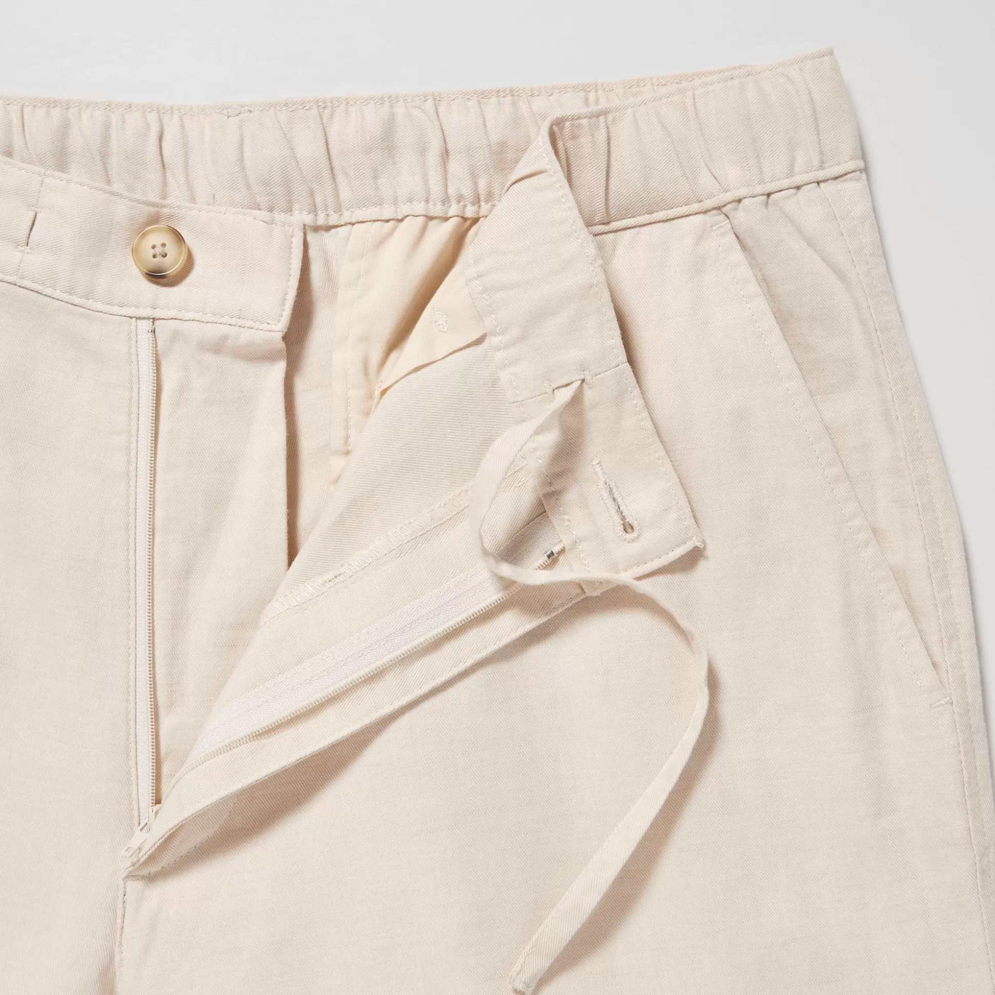 Men UNIQLO Pants<Linen Blend Relaxed Pants