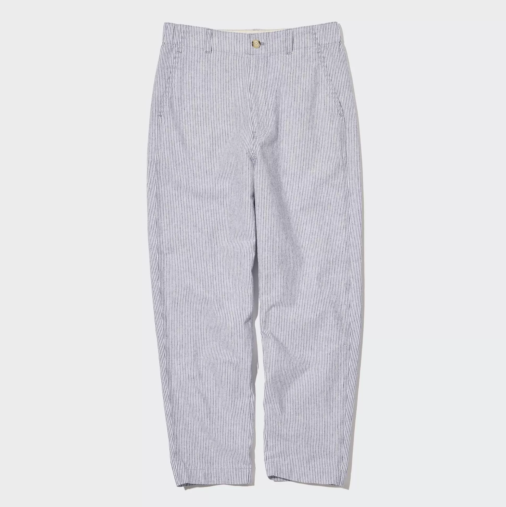 Women UNIQLO Pants<Linen Cotton Tapered Pants