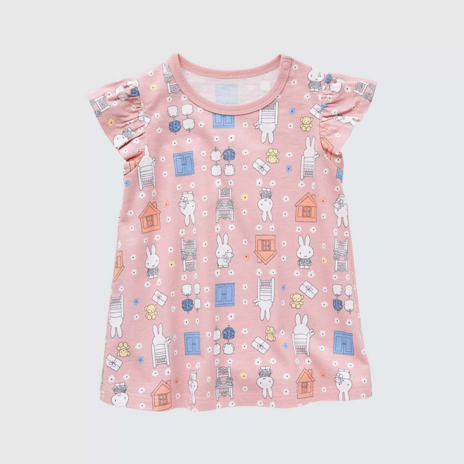 Baby UNIQLO Tops<Miffy Ut (Short-Sleeve Graphic T-Shirt)