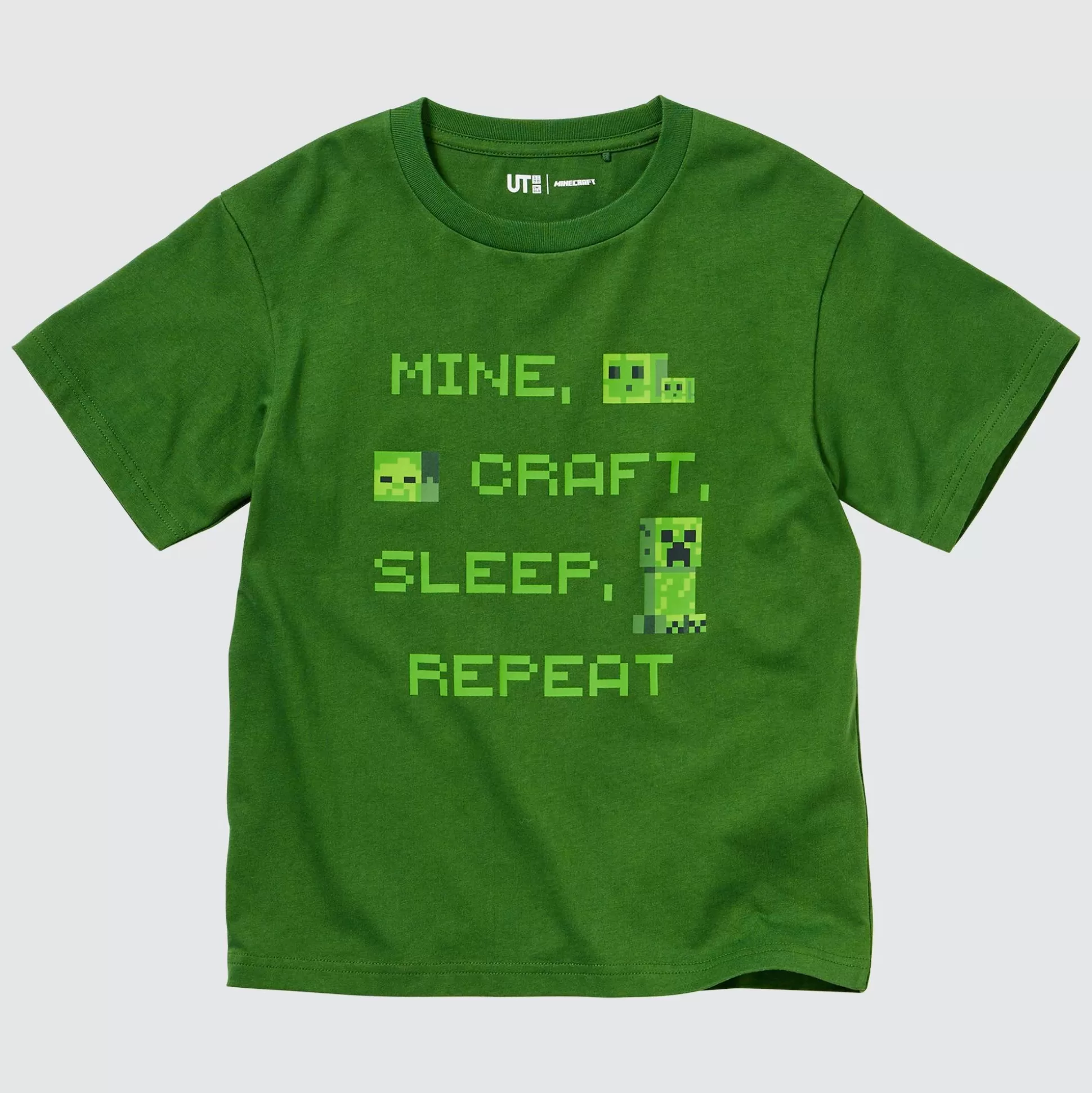 Kids UNIQLO Ut: Graphic Tees<Minecraft Ut (Short-Sleeve Graphic T-Shirt)