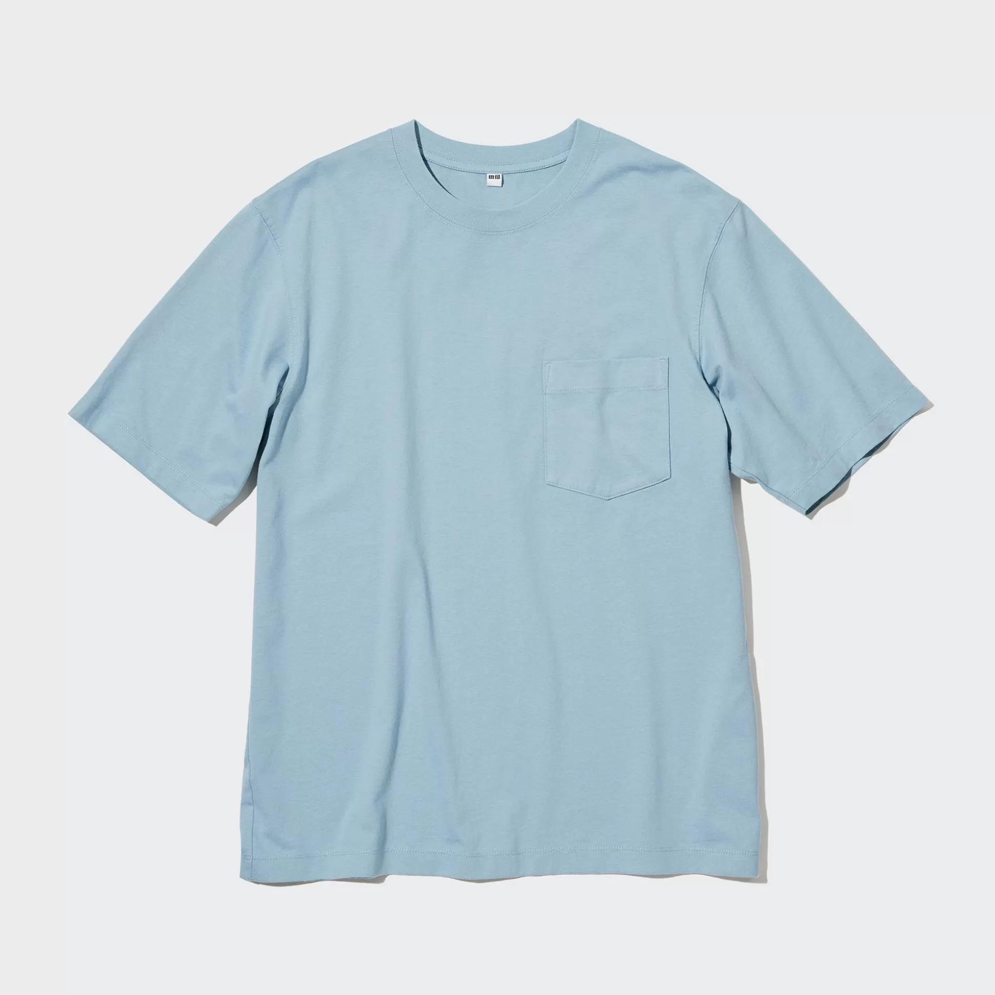 Women UNIQLO T-Shirts<Oversized Pocket Crew Neck Half-Sleeve T-Shirt