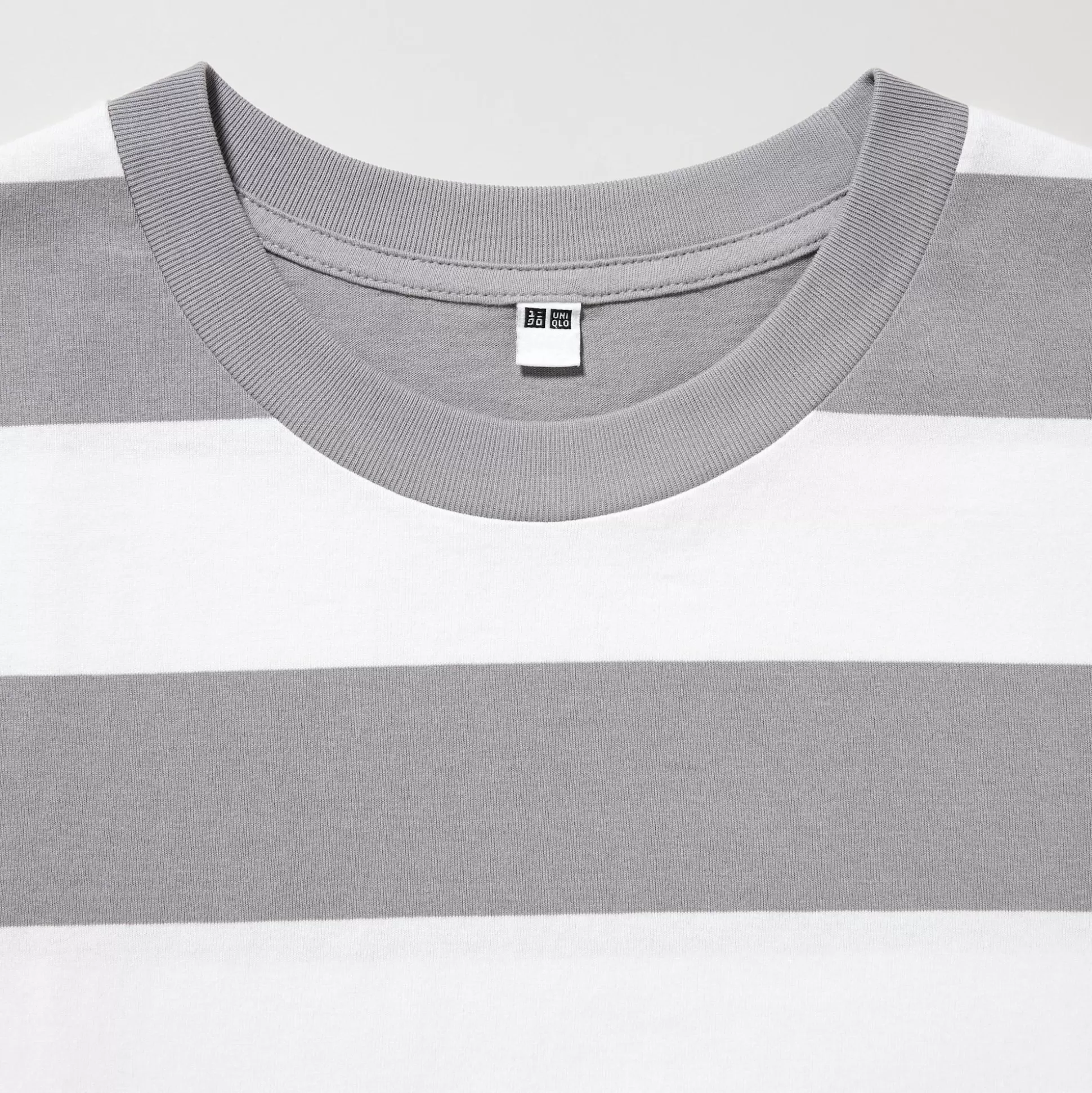 Men UNIQLO T-Shirts<Oversized Striped Half-Sleeve T-Shirt