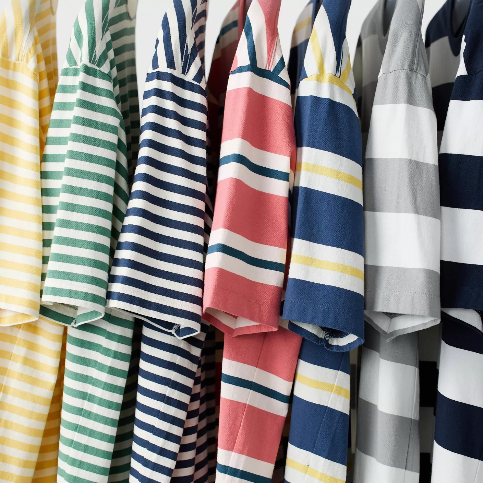 Women UNIQLO T-Shirts<Oversized Striped Half-Sleeve T-Shirt