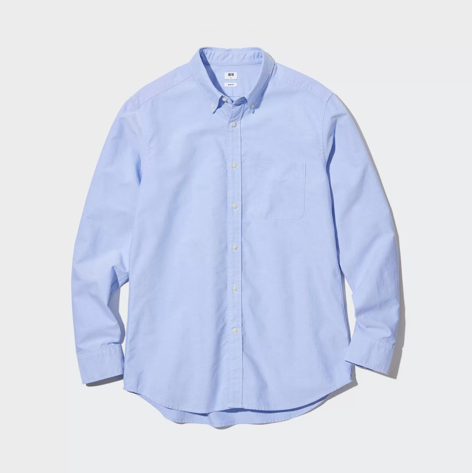 Men UNIQLO Casual Shirts<Oxford Slim-Fit Long-Sleeve Shirt