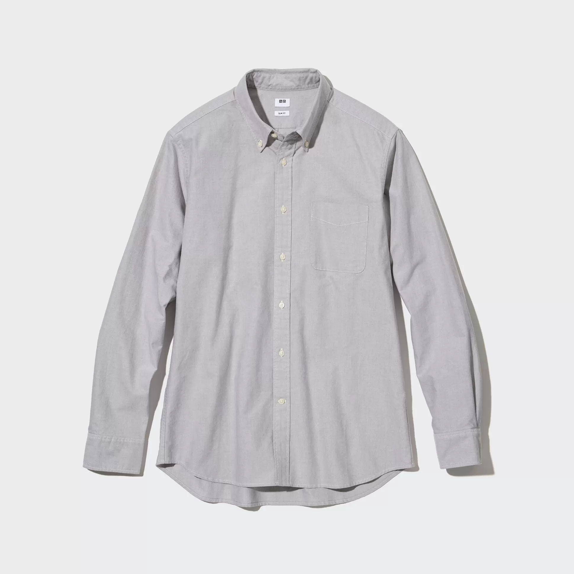 Men UNIQLO Casual Shirts<Oxford Slim-Fit Long-Sleeve Shirt