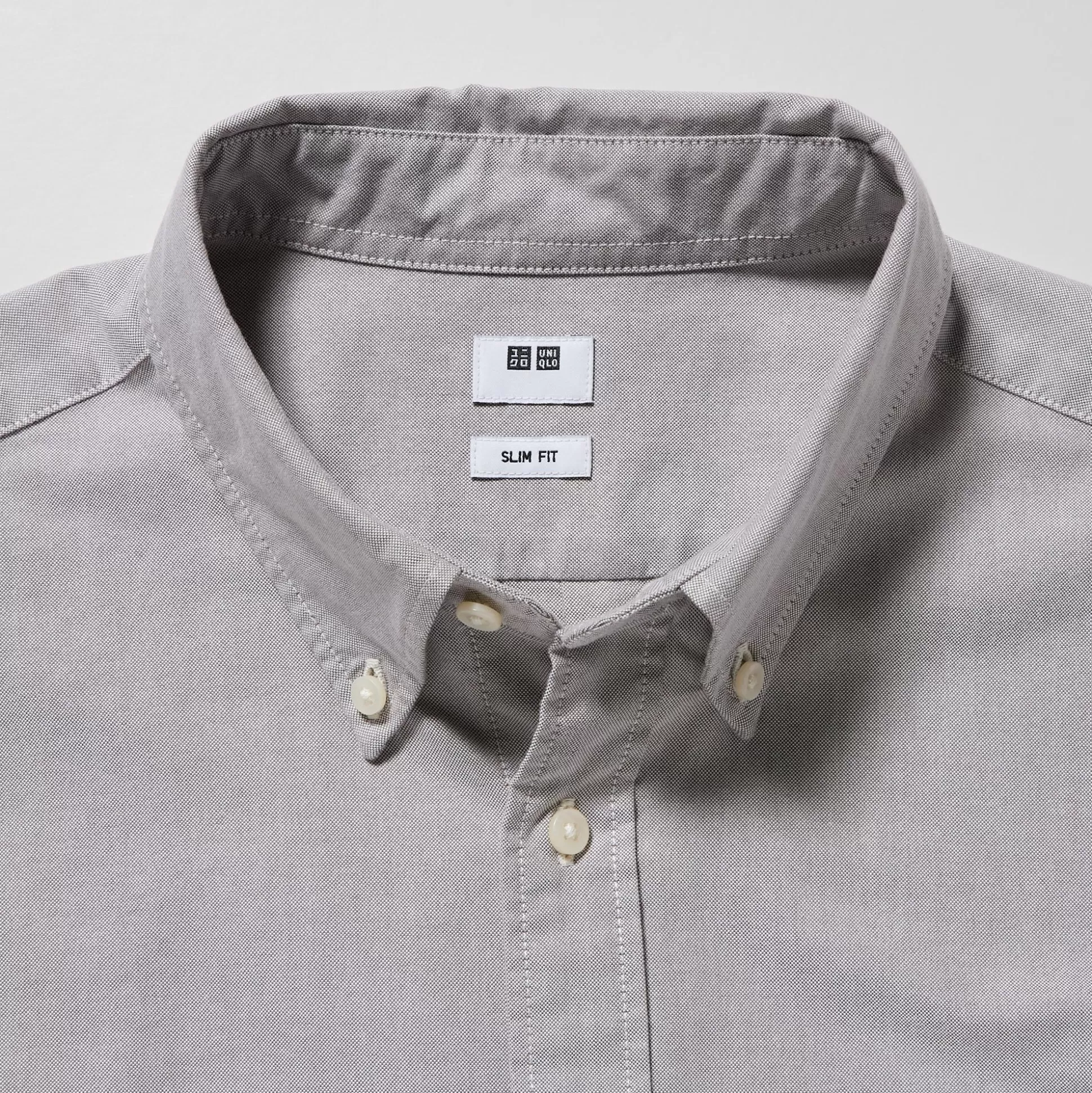 Men UNIQLO Casual Shirts<Oxford Slim-Fit Long-Sleeve Shirt