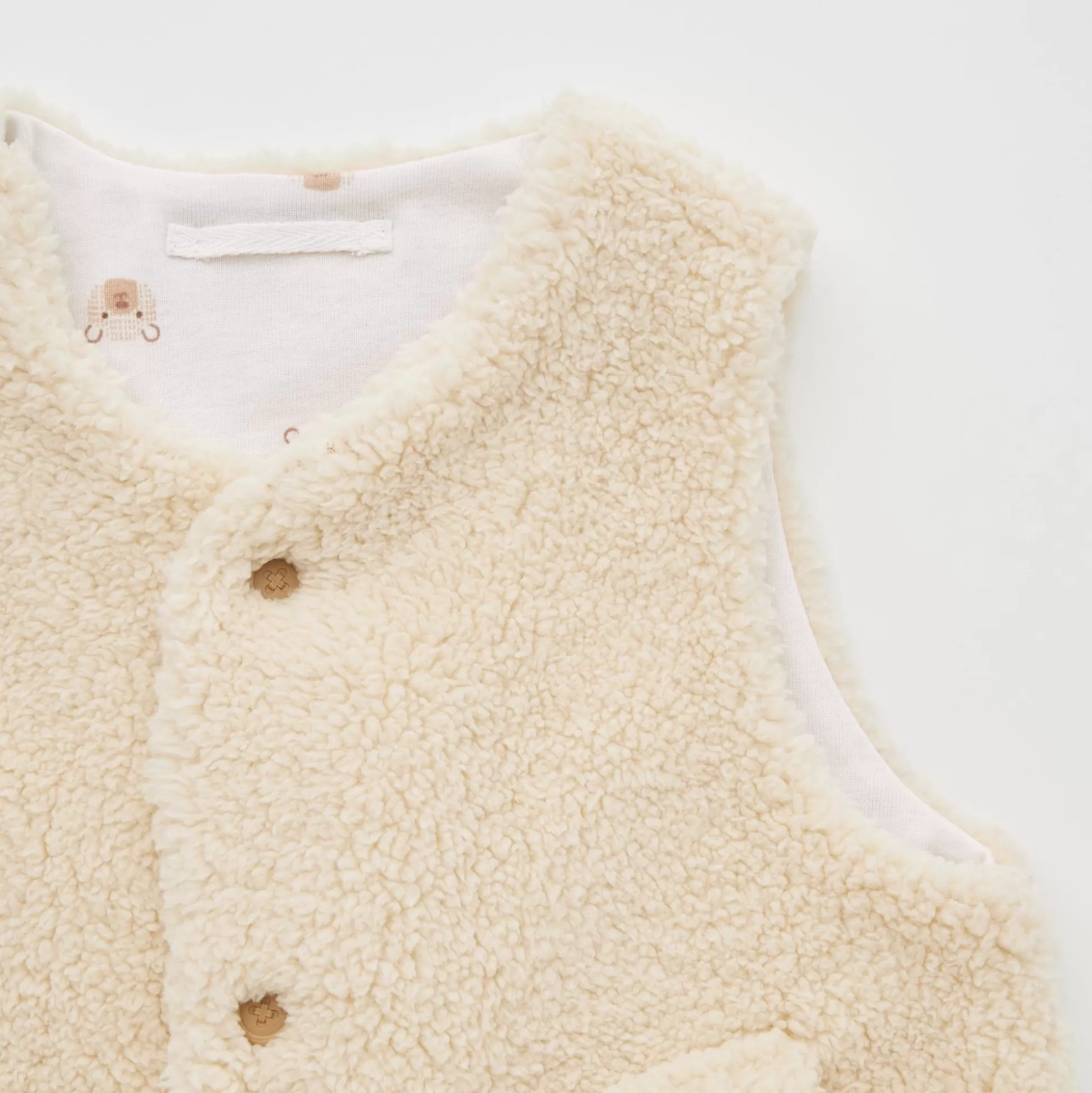 Baby UNIQLO Outerwear<Pile-Lined Fleece Reversible Vest