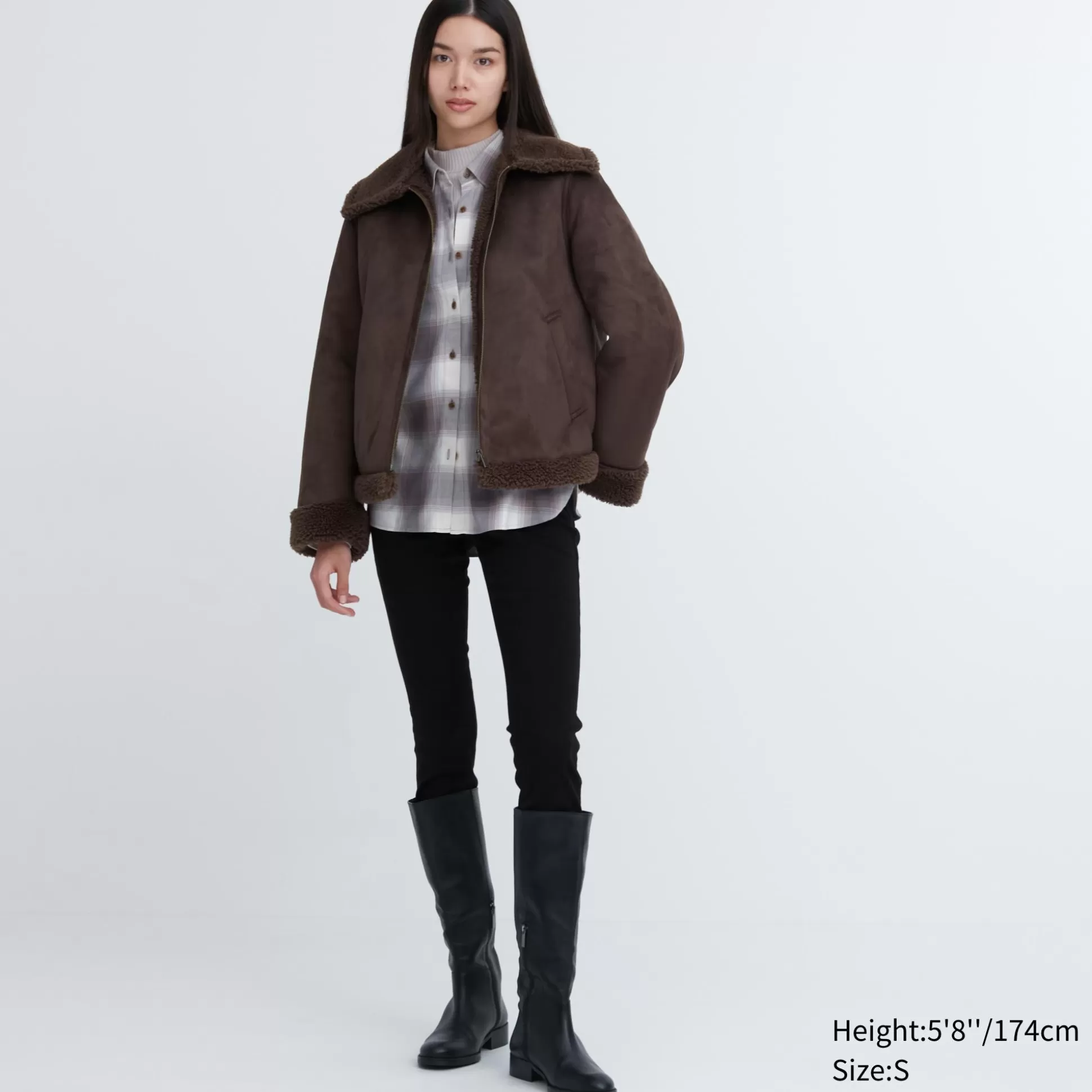 Women UNIQLO Jackets & Parkas<Pile-Lined Jacket