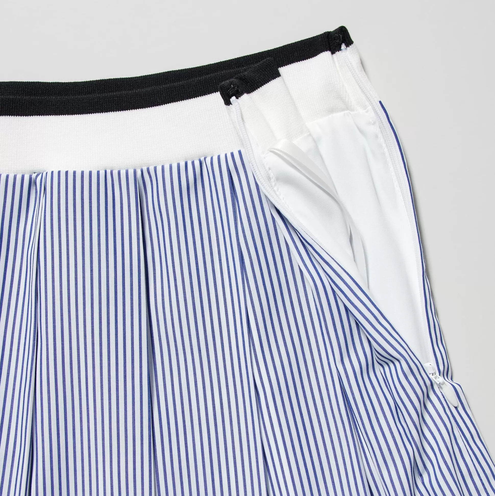 Women UNIQLO Skirts<Pleated Striped Mini Skirt (Jw Anderson)