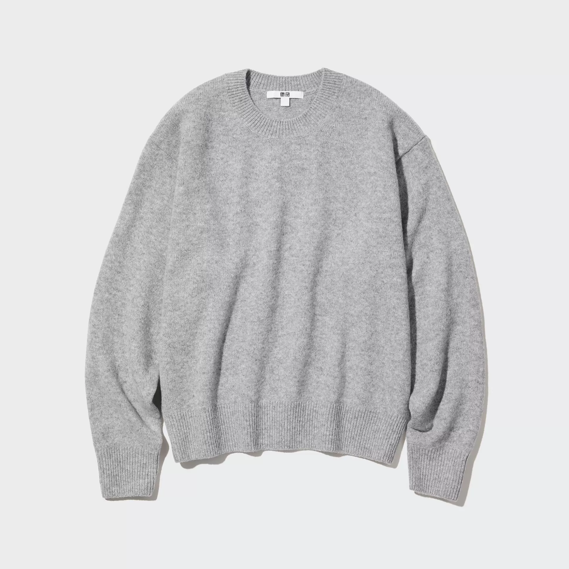 Women UNIQLO Sweaters<Premium Lambswool Crew Neck Long-Sleeve Sweater