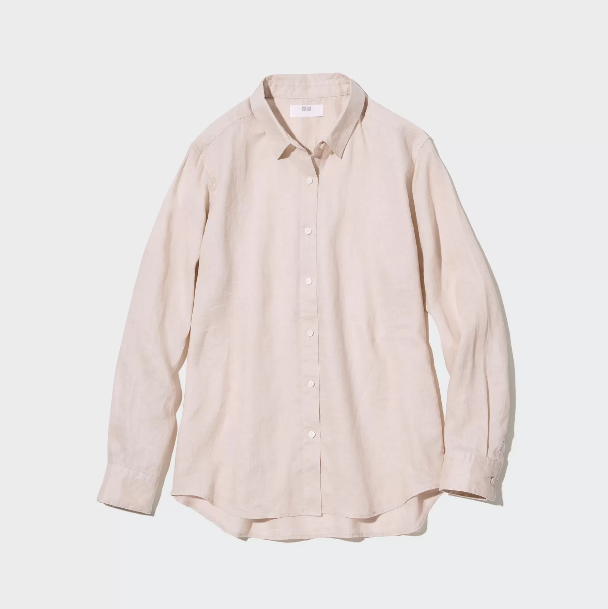 Women UNIQLO Shirts & Blouses<Premium Linen Long-Sleeve Shirt