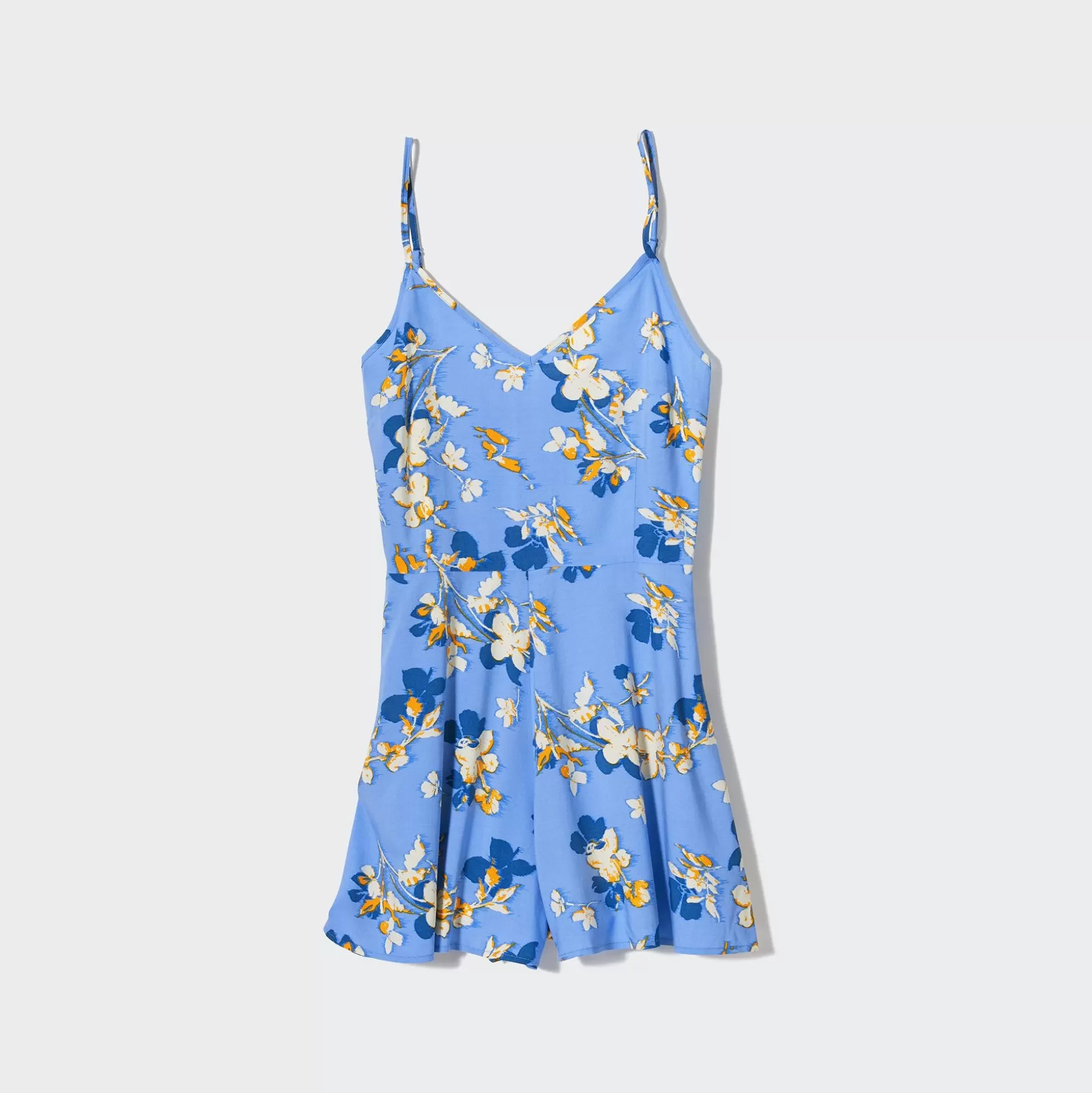 Women UNIQLO Jumpsuits<Printed Camisole Romper